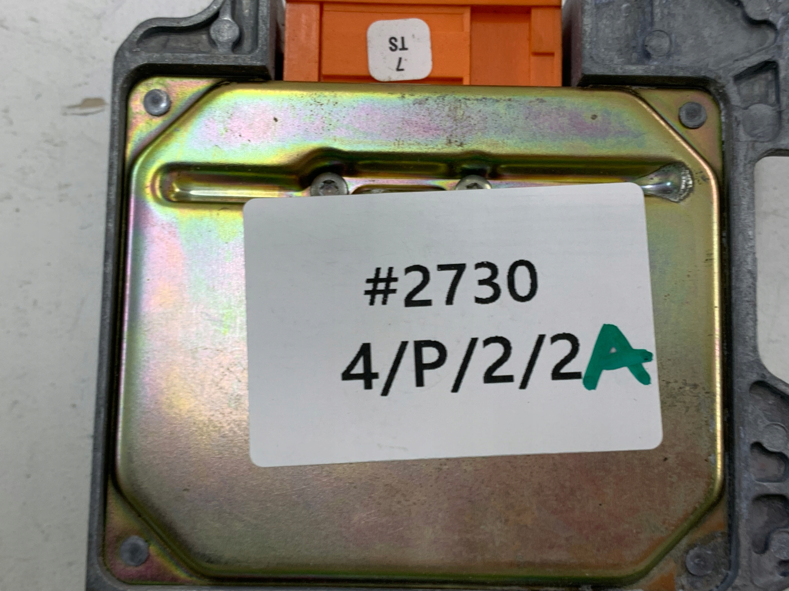 RENAULT SCENIC I SENSOR MODUŁ AIRBAG 7700415231J - zdjęcie 7