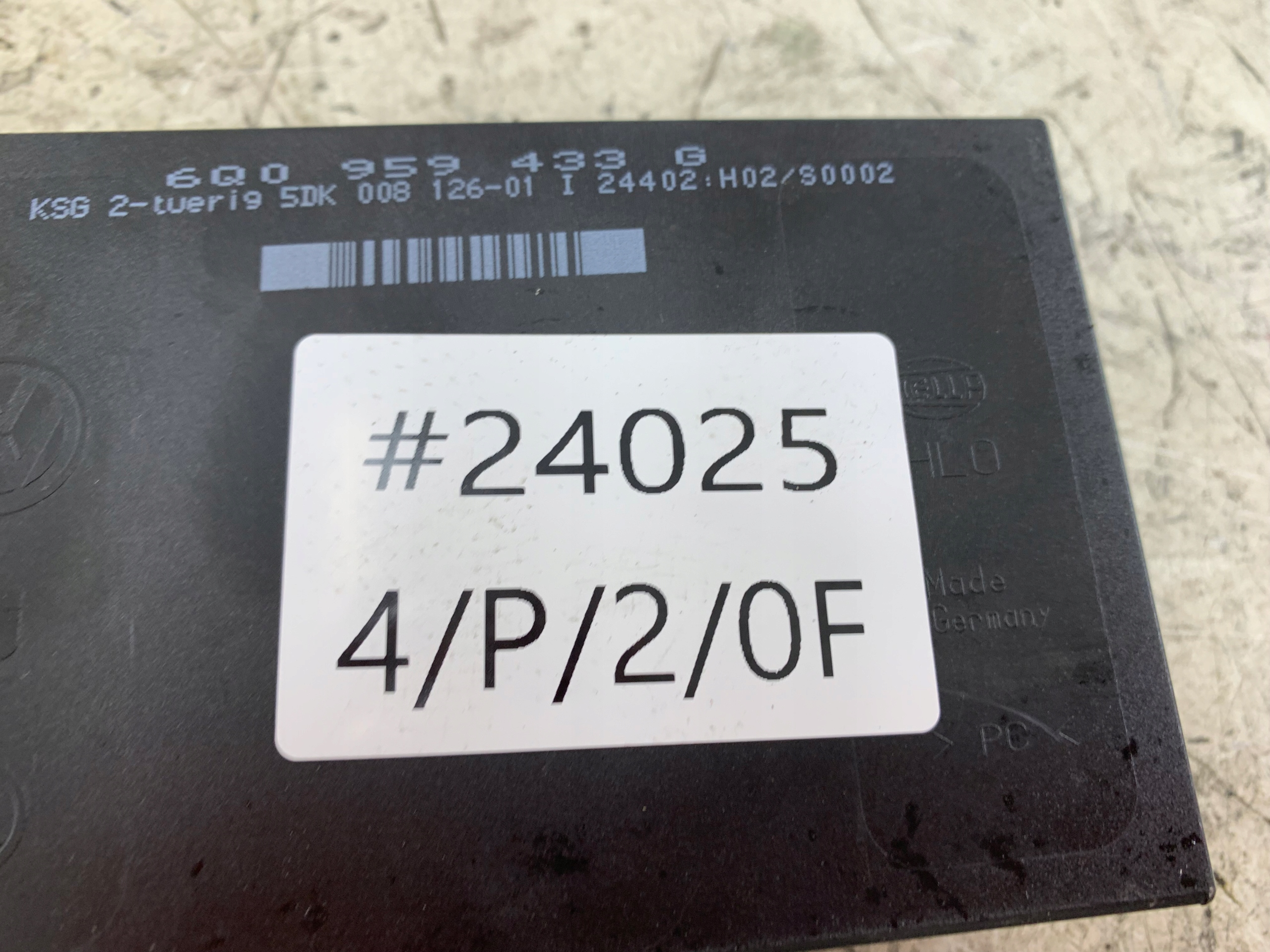 SKODA FABIA I VW POLO 9N SEAT IBIZA III MODUŁ KOMFORTU 6Q0959433G - zdjęcie 6