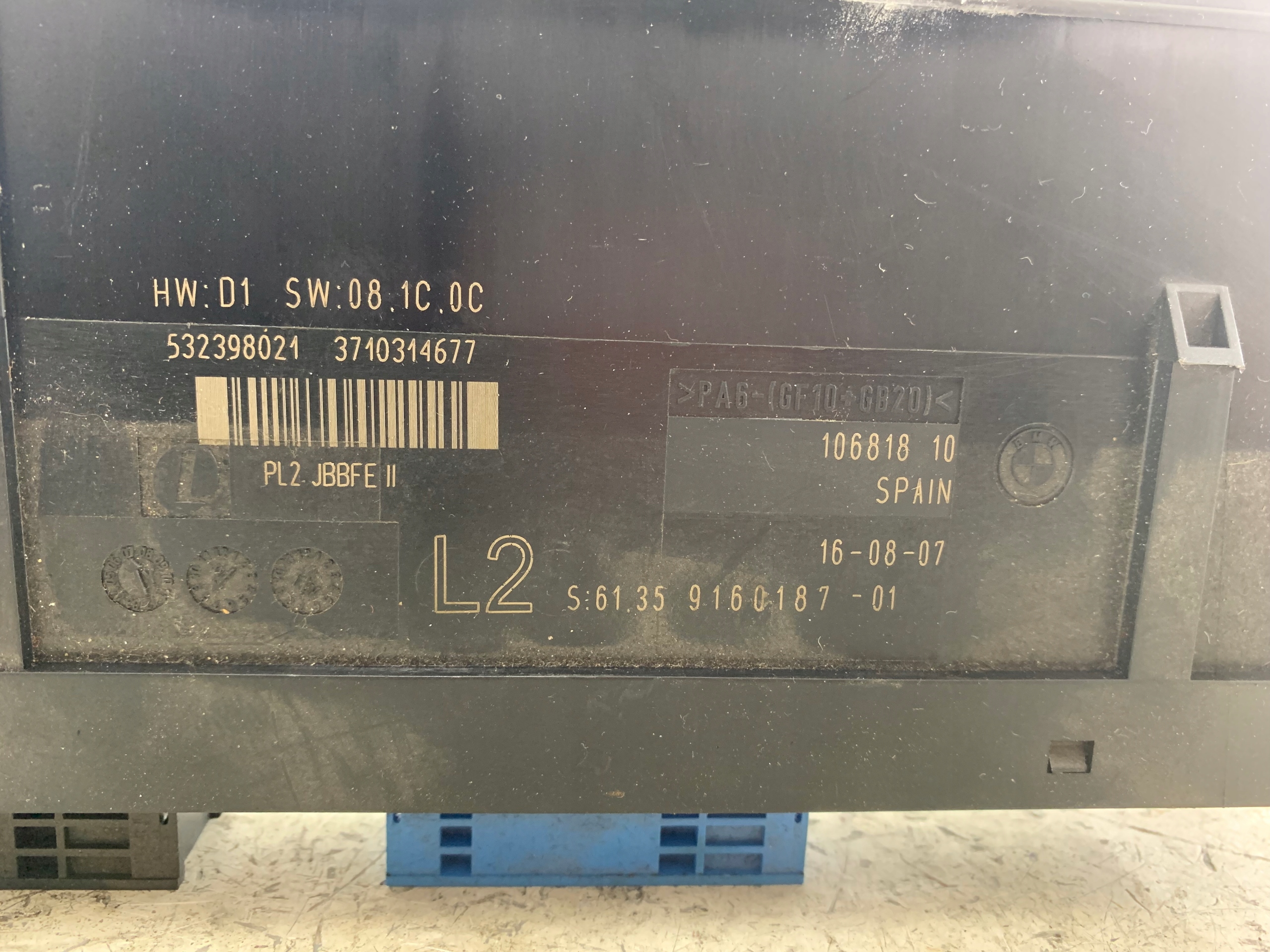 BMW E81 E87 MODUŁ KOMFORTU 9160187 - zdjęcie 6