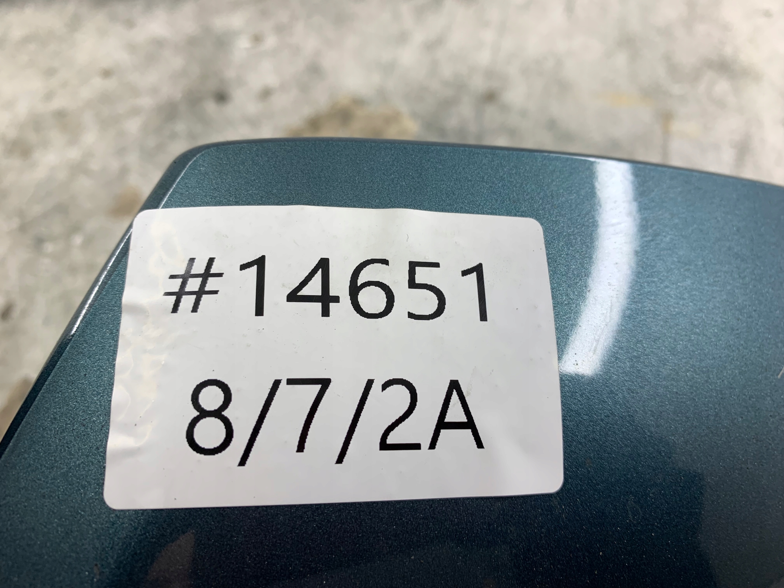 NISSAN PRIMERA P12 LUSTERKO LEWE 5 PIN NIEBIESKIE - zdjęcie 7