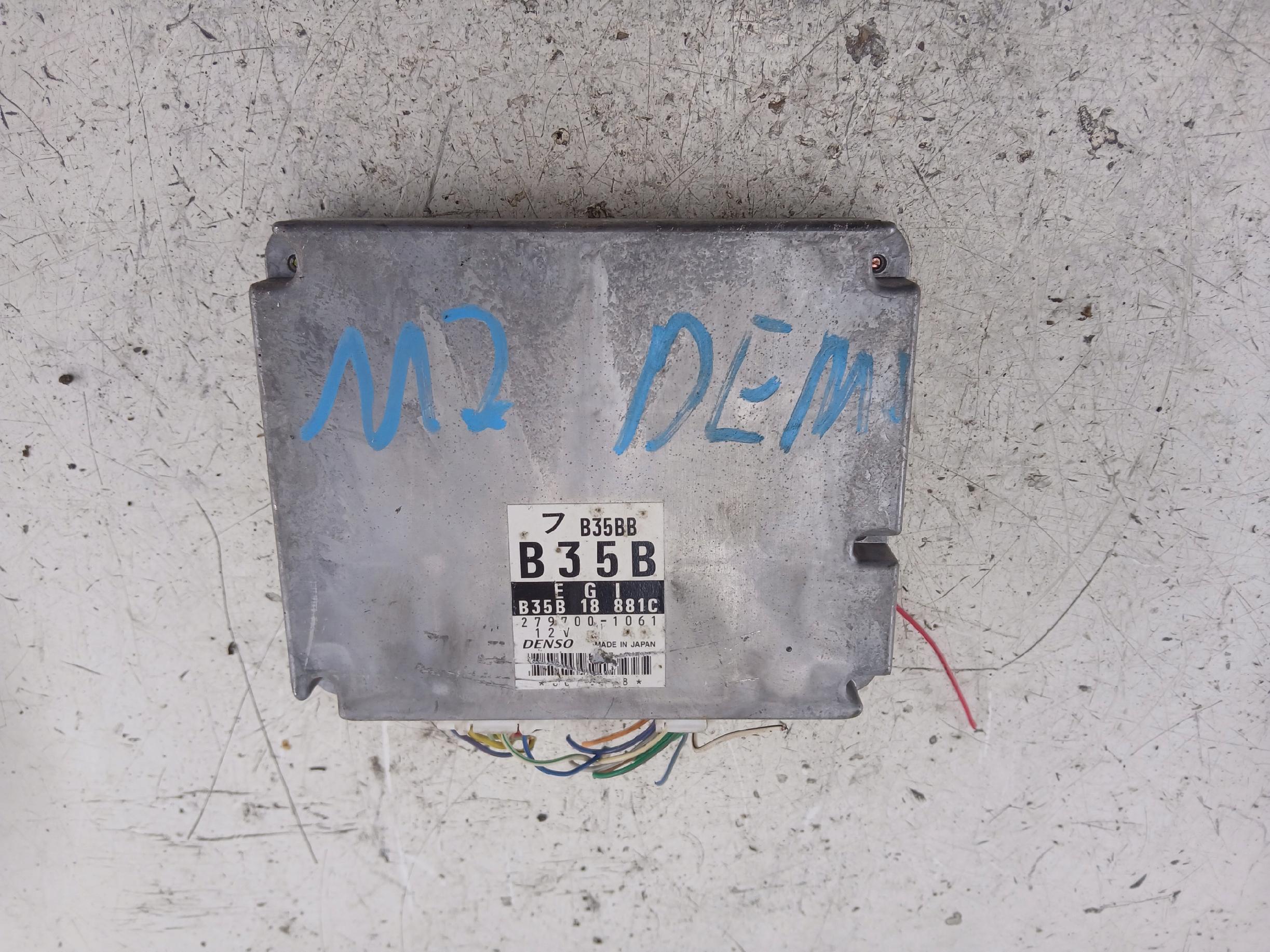 MAZDA DEMIO I STEROWNIK SILNIKA B35B18881C 279700-1061 - zdjęcie 3