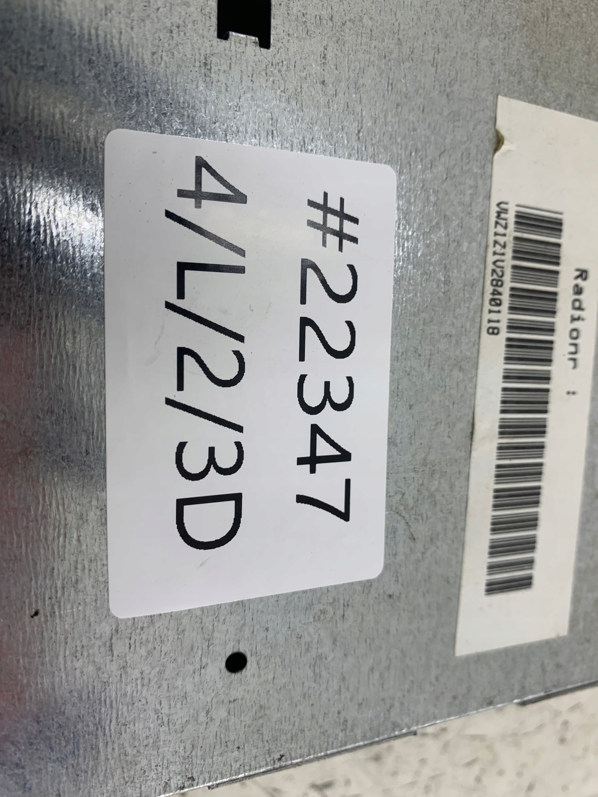 VW GOLF IV BORA RADIO RADIOODTWARZACZ KASETA ALPHA 3B0035156A - zdjęcie 7