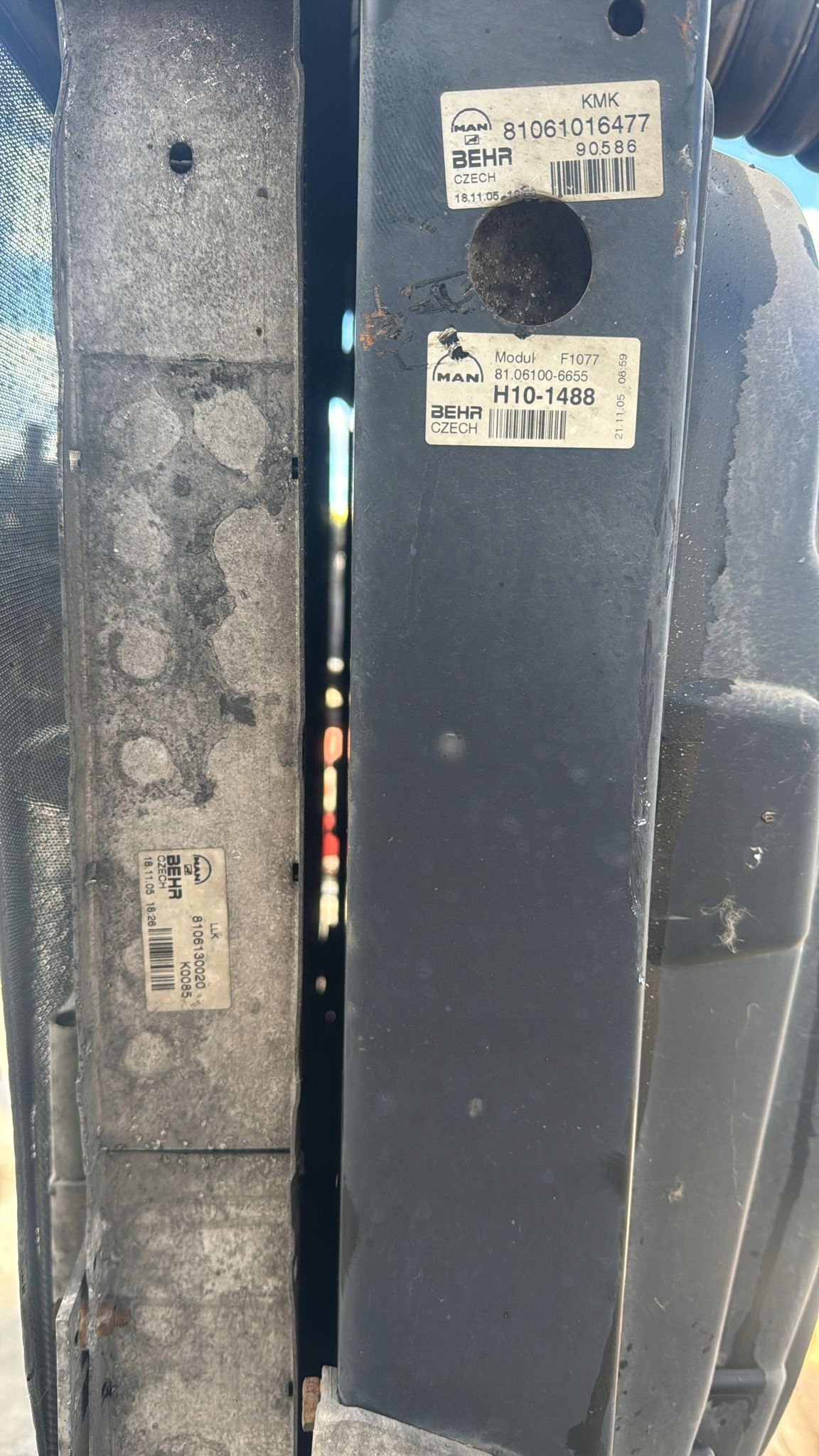 MAN TGA 460 CHŁODNICE KOMPLET 81061016477 - zdjęcie 6