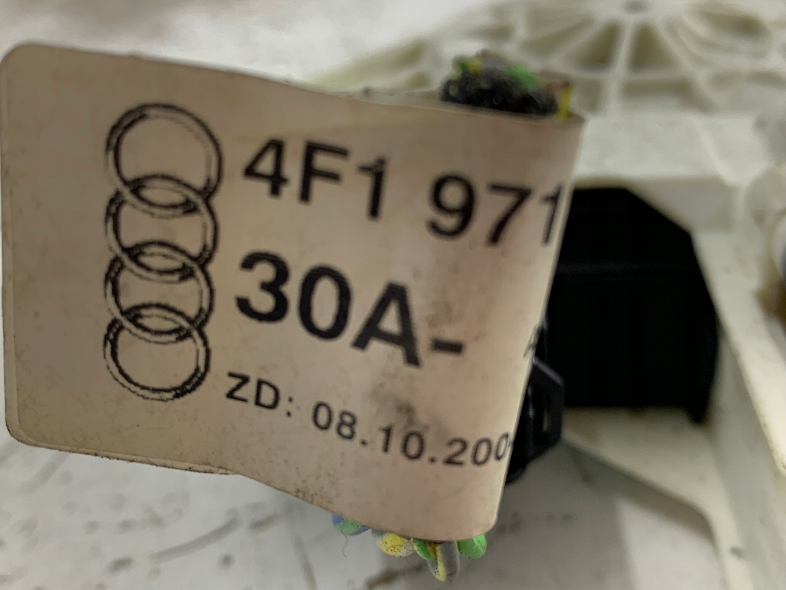 AUDI A6 C6 SILNICZEK SZYBY PRAWY PRZÓD 4F0959802B - zdjęcie 5