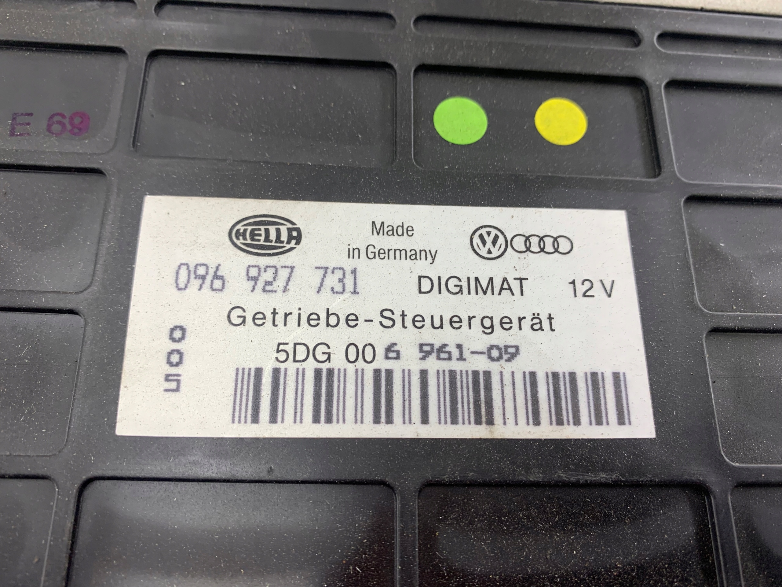 VW GOLF 3 III 1.8 STEROWNIK SKRZYNI BIEGÓW 096927731 - zdjęcie 5