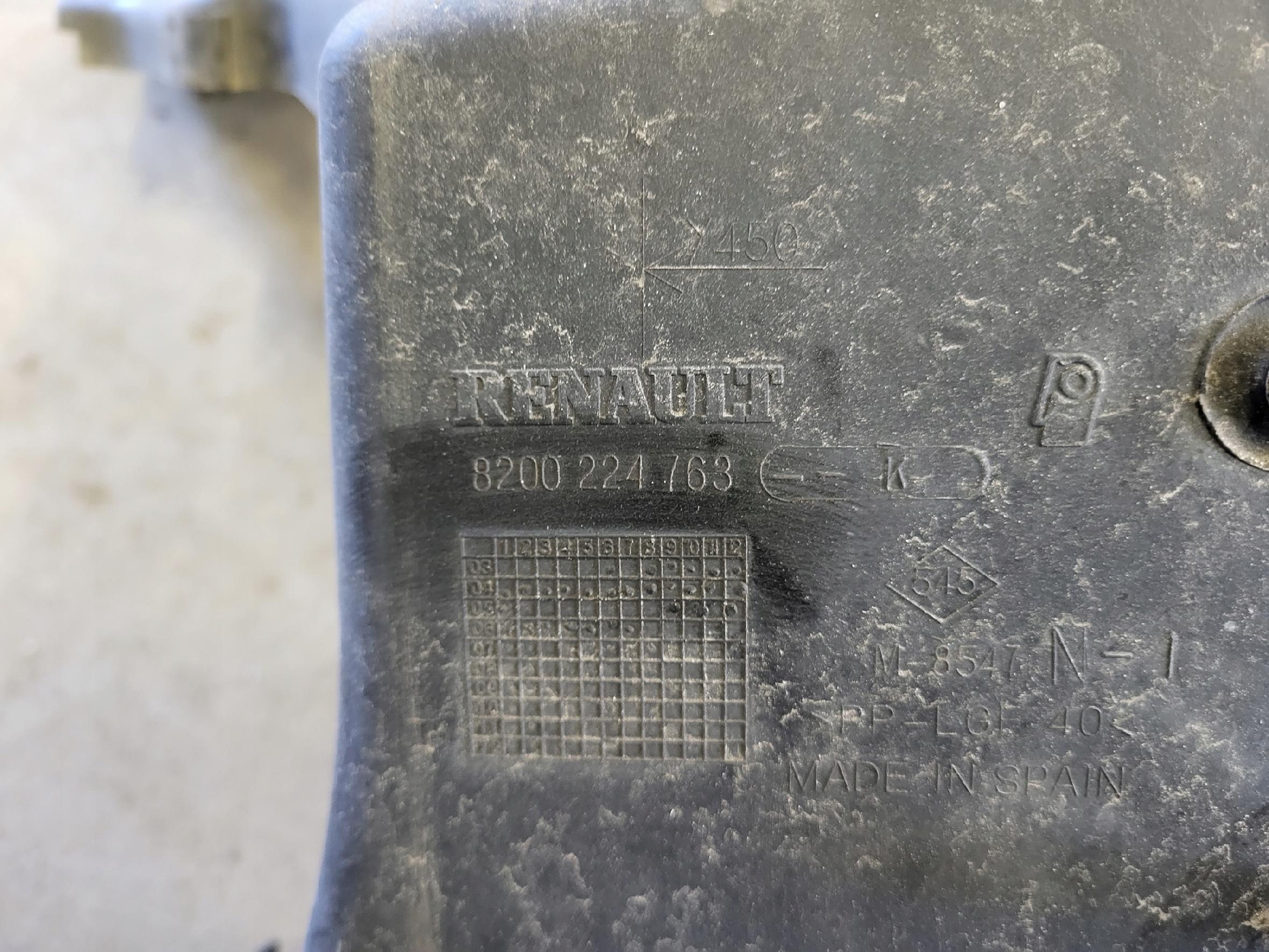 RENAULT MODUS PAS PRZEDNI WZMOCNIENIE 8200224763 - zdjęcie 4