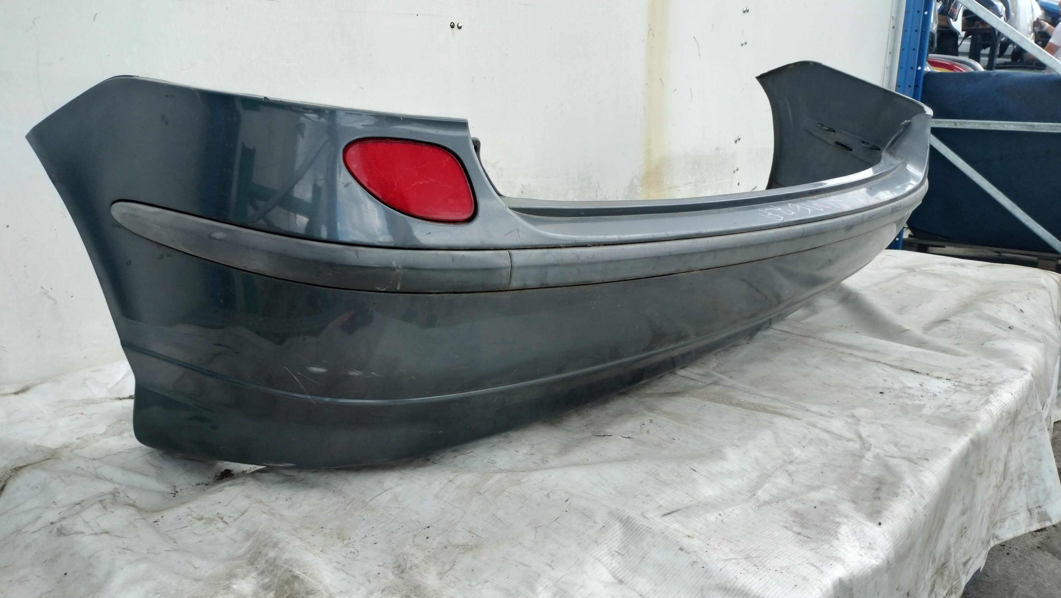 ZDERZAK TYŁ TYLNY NISSAN ALMERA TINO LIFT SZARY - zdjęcie 2