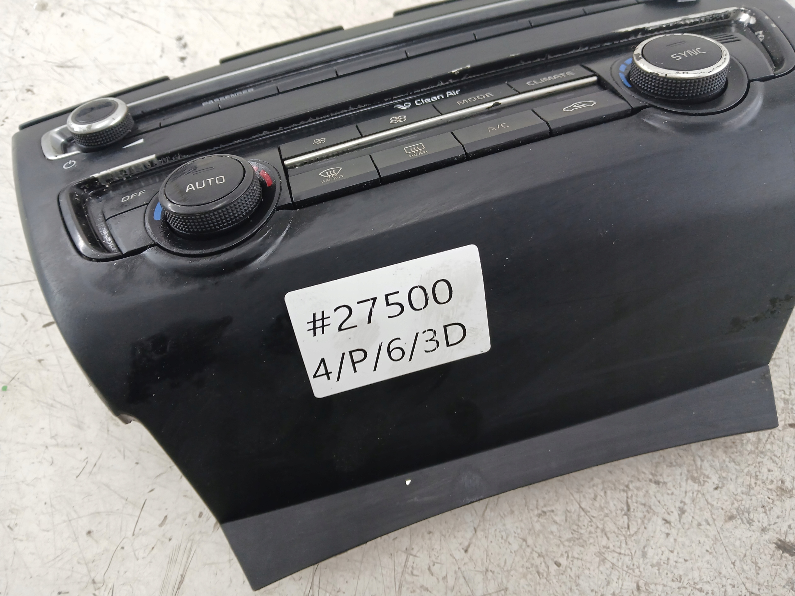KIA OPTIMA IV PANEL KLIMATYZACJI + RADIO 97250-D4810WK 96540-D4700WK - zdjęcie 6