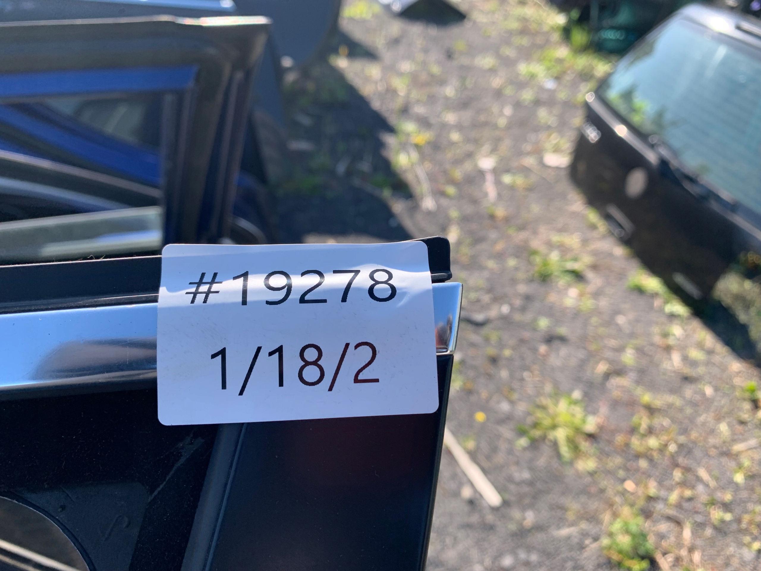 BMW E60 E61 DRZWI LEWY PRZÓD SILBERGRAU METALLIC - zdjęcie 12