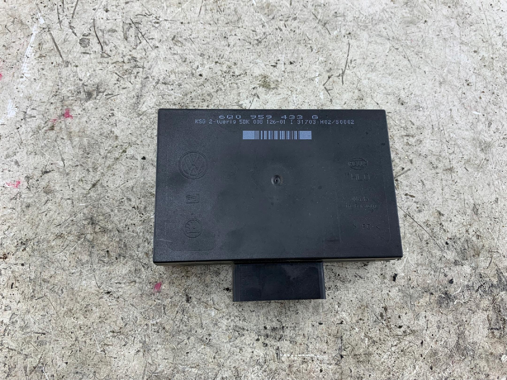 SKODA FABIA I VW POLO 9N SEAT IBIZA III MODUŁ KOMFORTU 6Q0959433G - zdjęcie 2