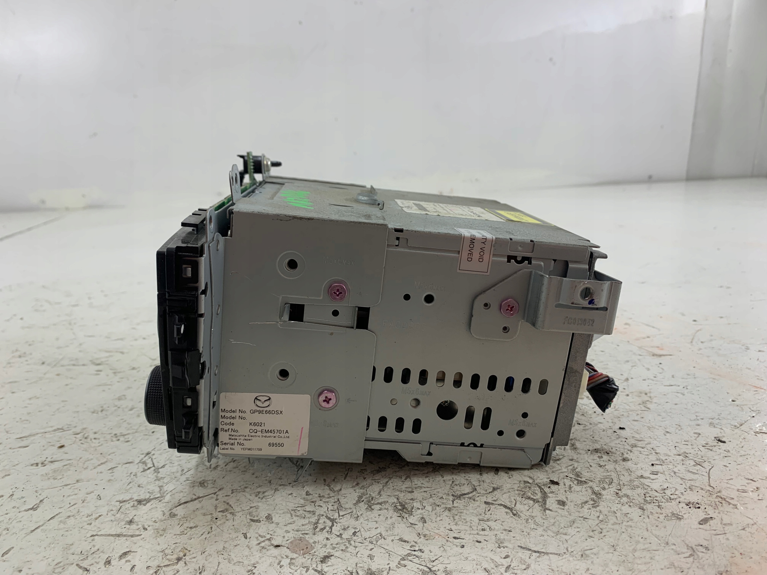 MAZDA 6 GG LIFT RADIO FABRYCZNE CD GP9E66DSX - zdjęcie 3