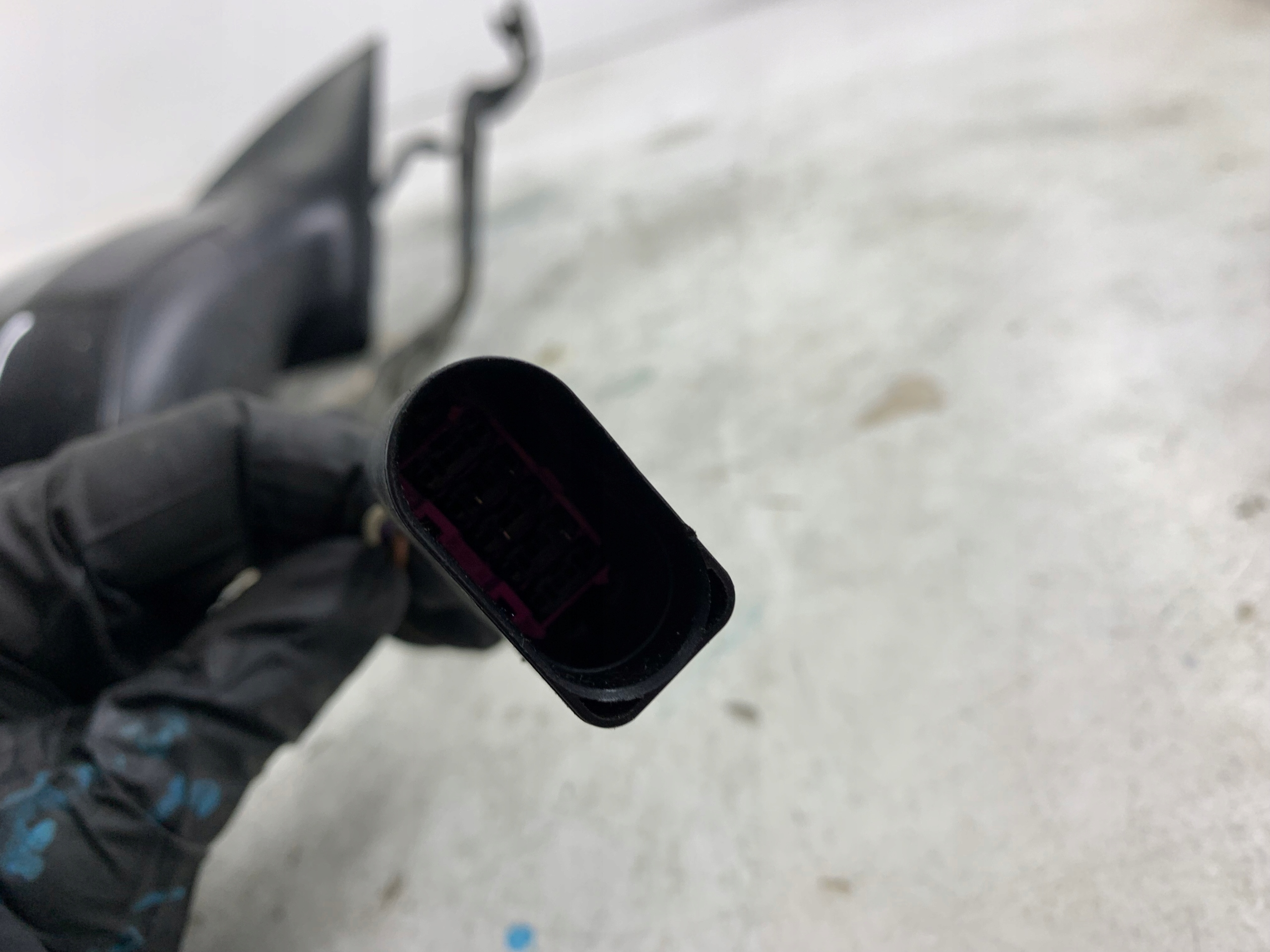 SEAT AROSA LUSTERKO PRAWE 5 PIN CZARNE - zdjęcie 7