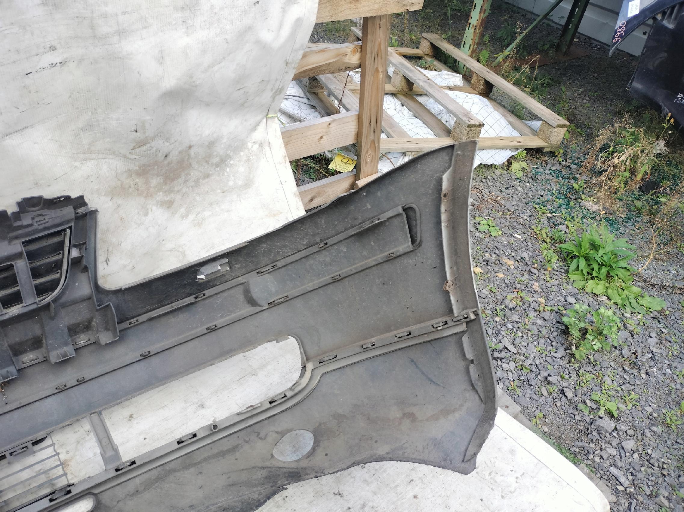 VW PASSAT B5 ZDERZAK PRZÓD SREBRNY - zdjęcie 3