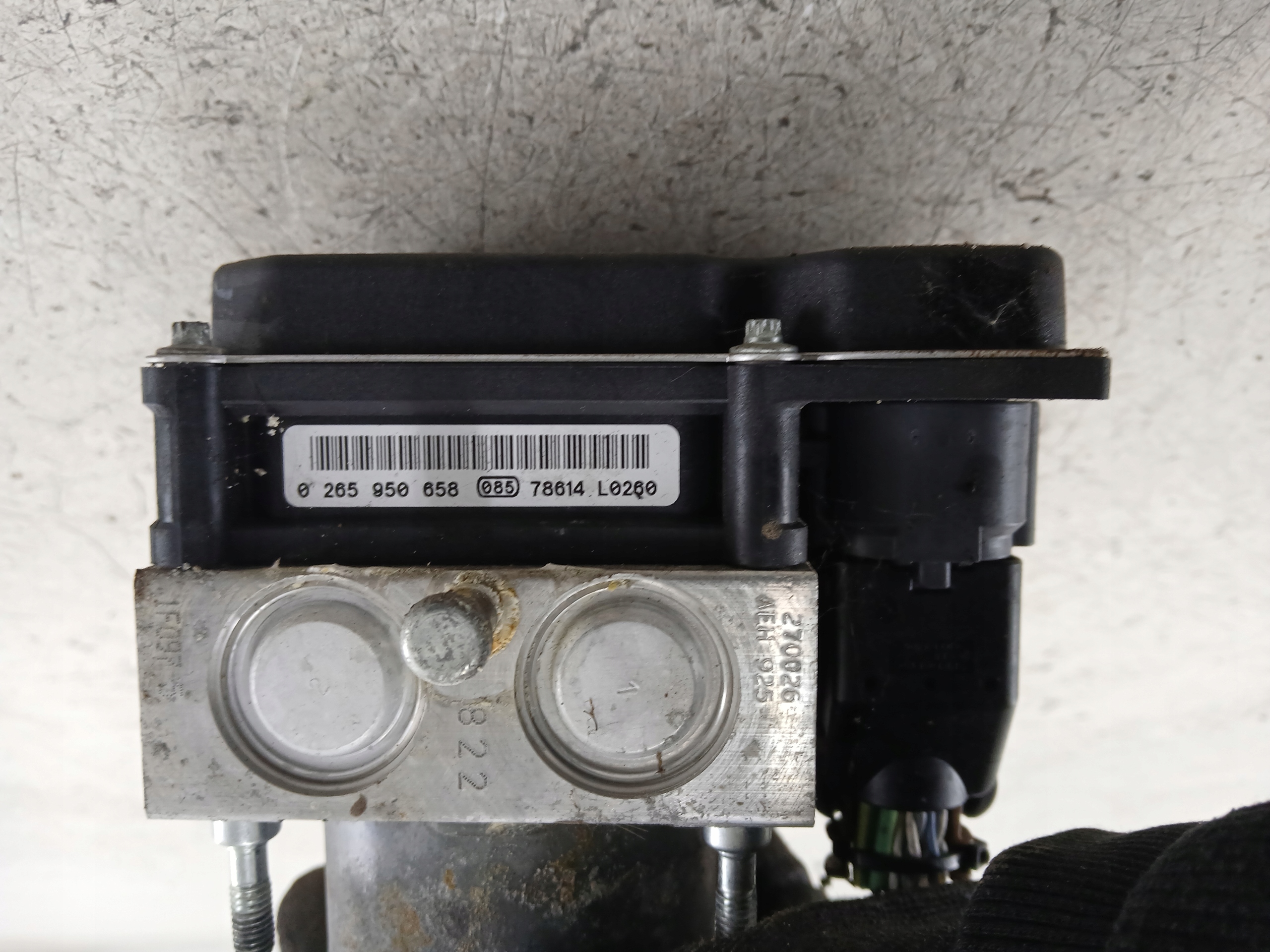 PEUGEOT 407 POMPA HAMULCOWA ABS 9663887380 0265950658 - zdjęcie 5