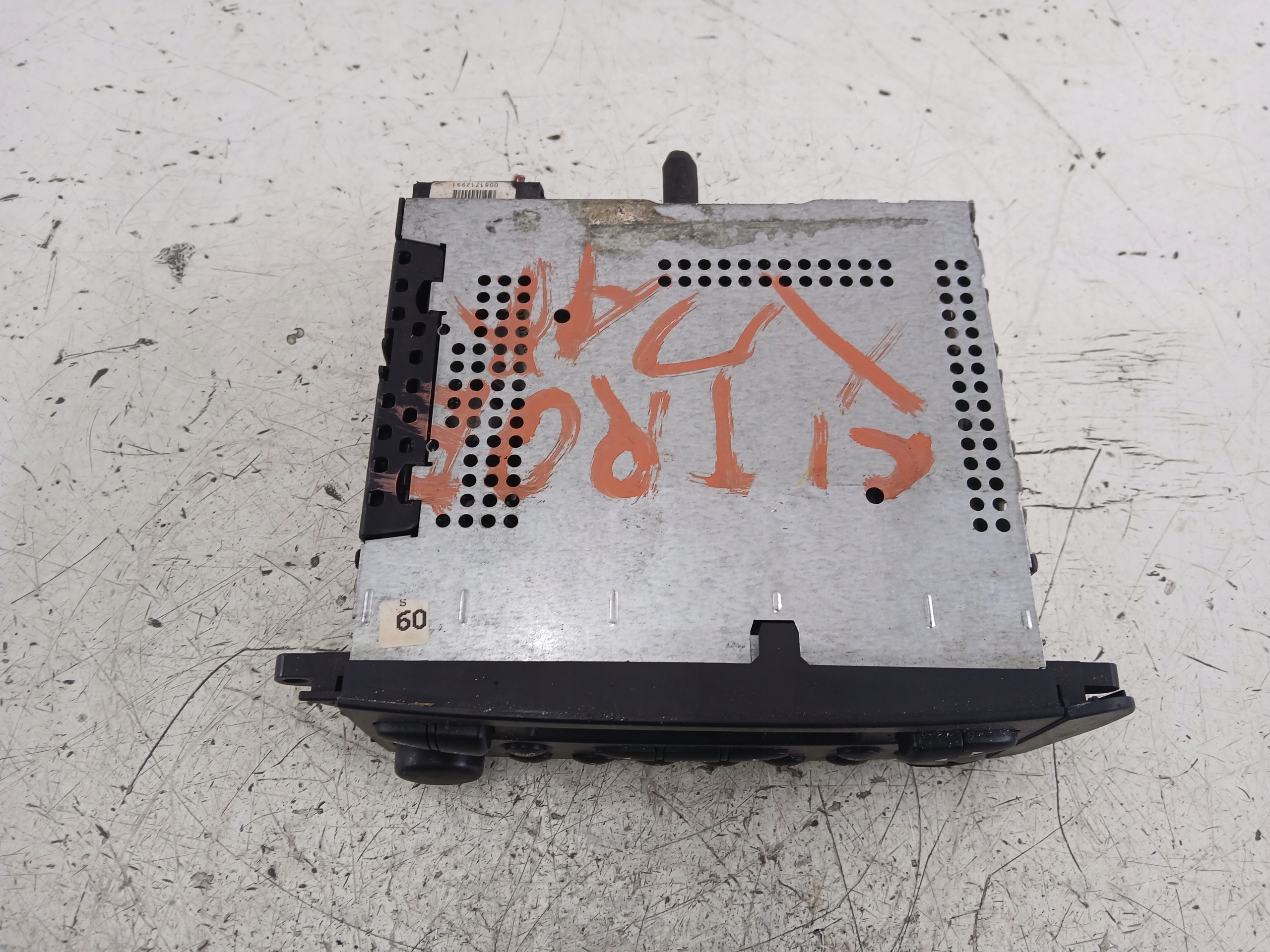 CITROEN XSARA PICASSO RADIO FABRYCZNE KASETA 9631775580 PHILIPS - zdjęcie 3