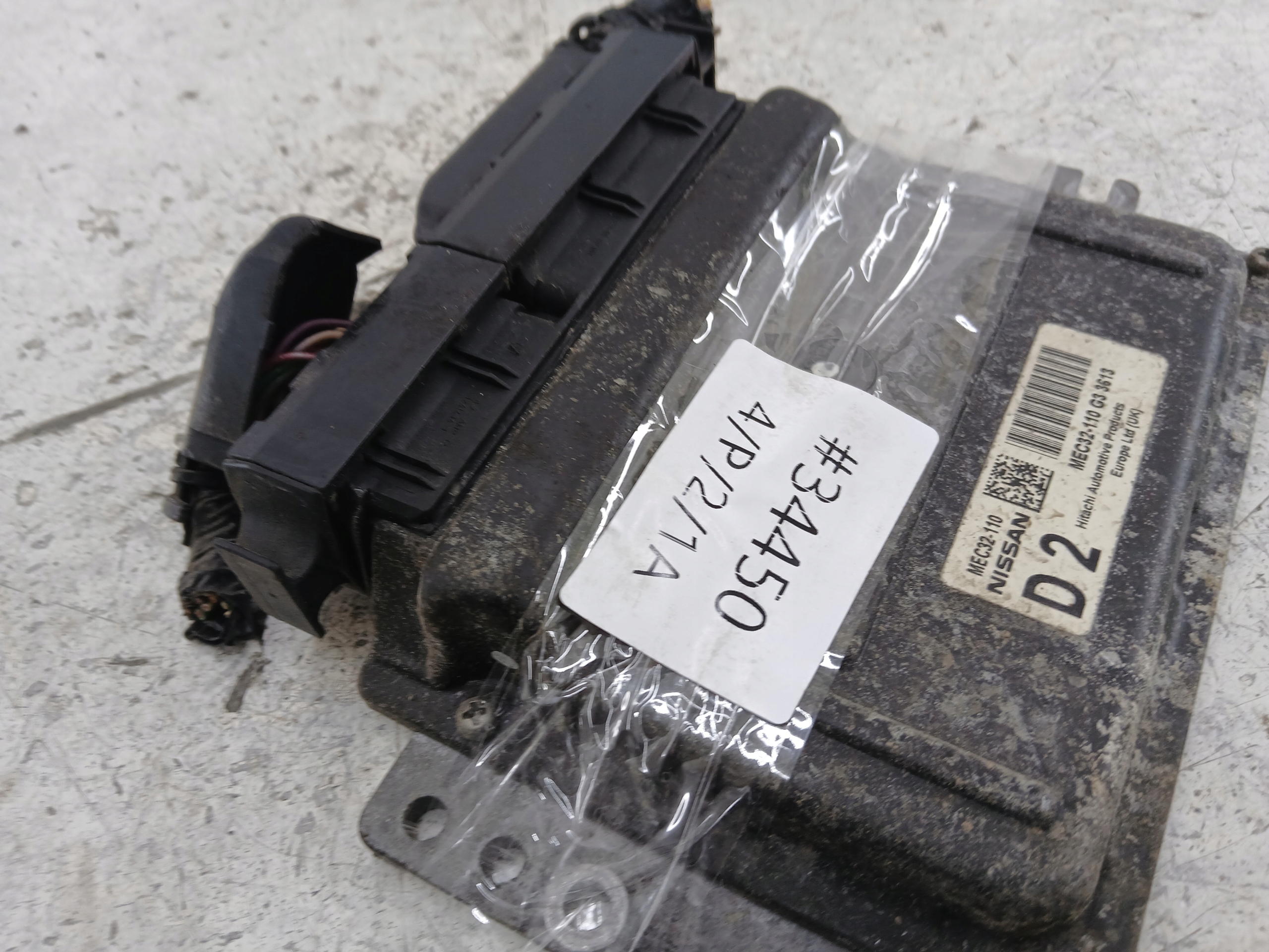 NISSAN MICRA K12 1.2 STEROWNIK SILNIKA MEC32-110 - zdjęcie 6