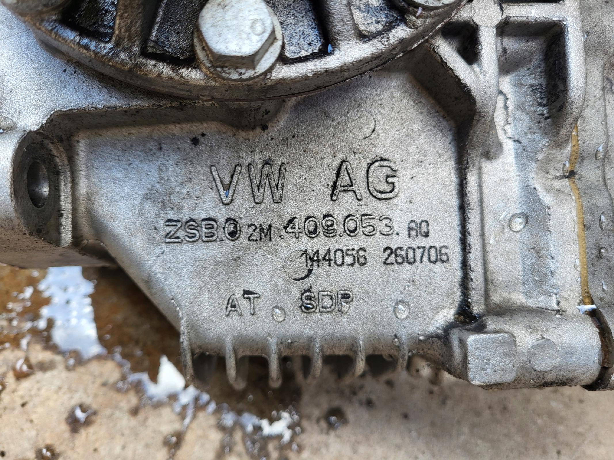 Dodatkowe zdjęcie używanej części: VW GOLF V OCTAVIA II SUPERB II 2.0 TDI REDUKTOR SKRZYNI JLR 409053AQ 4X4