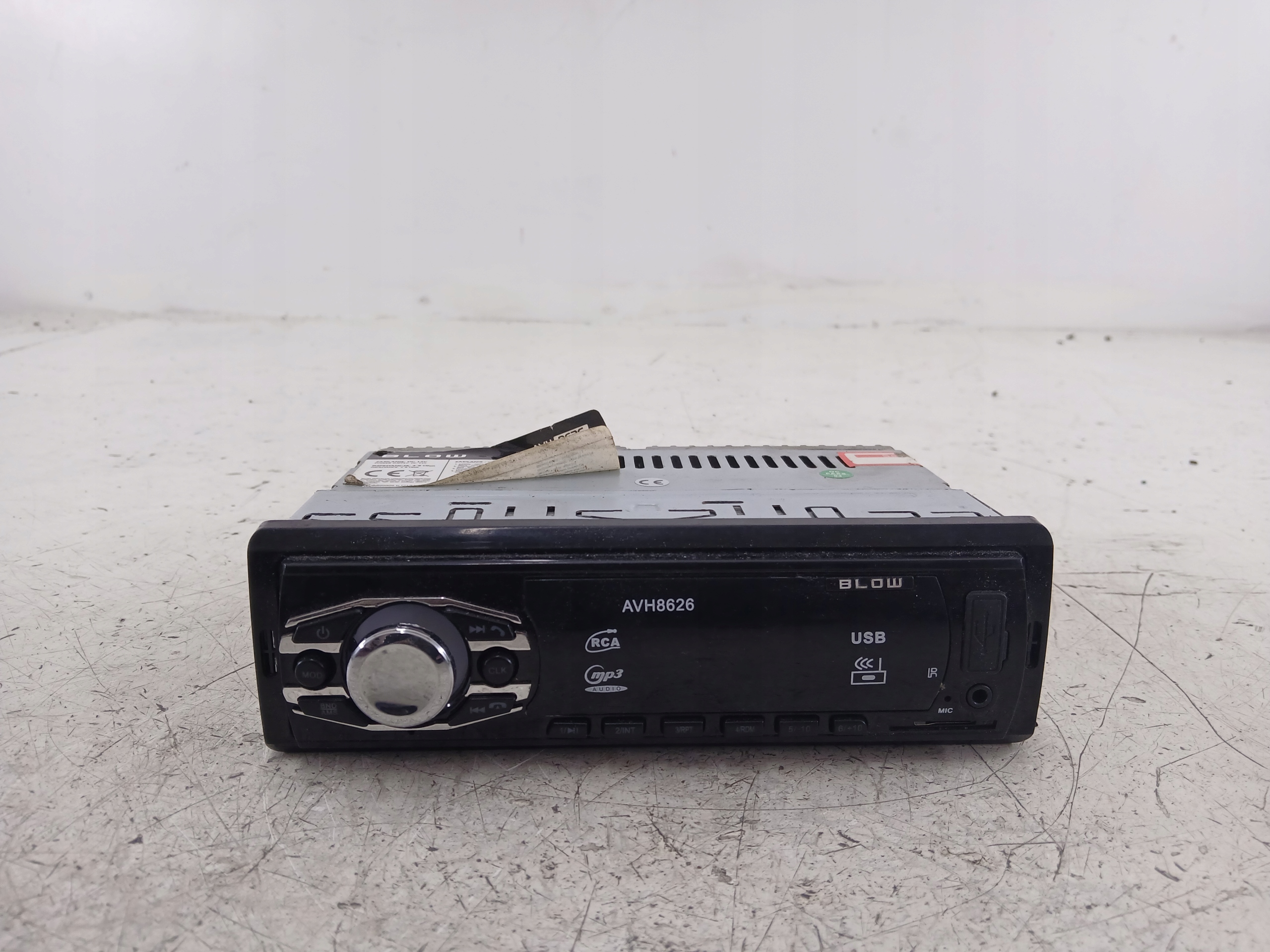 Dodatkowe zdjęcie używanej części: BLOW AVH8626 RADIOODTWARZACZ RADIO USB AUX