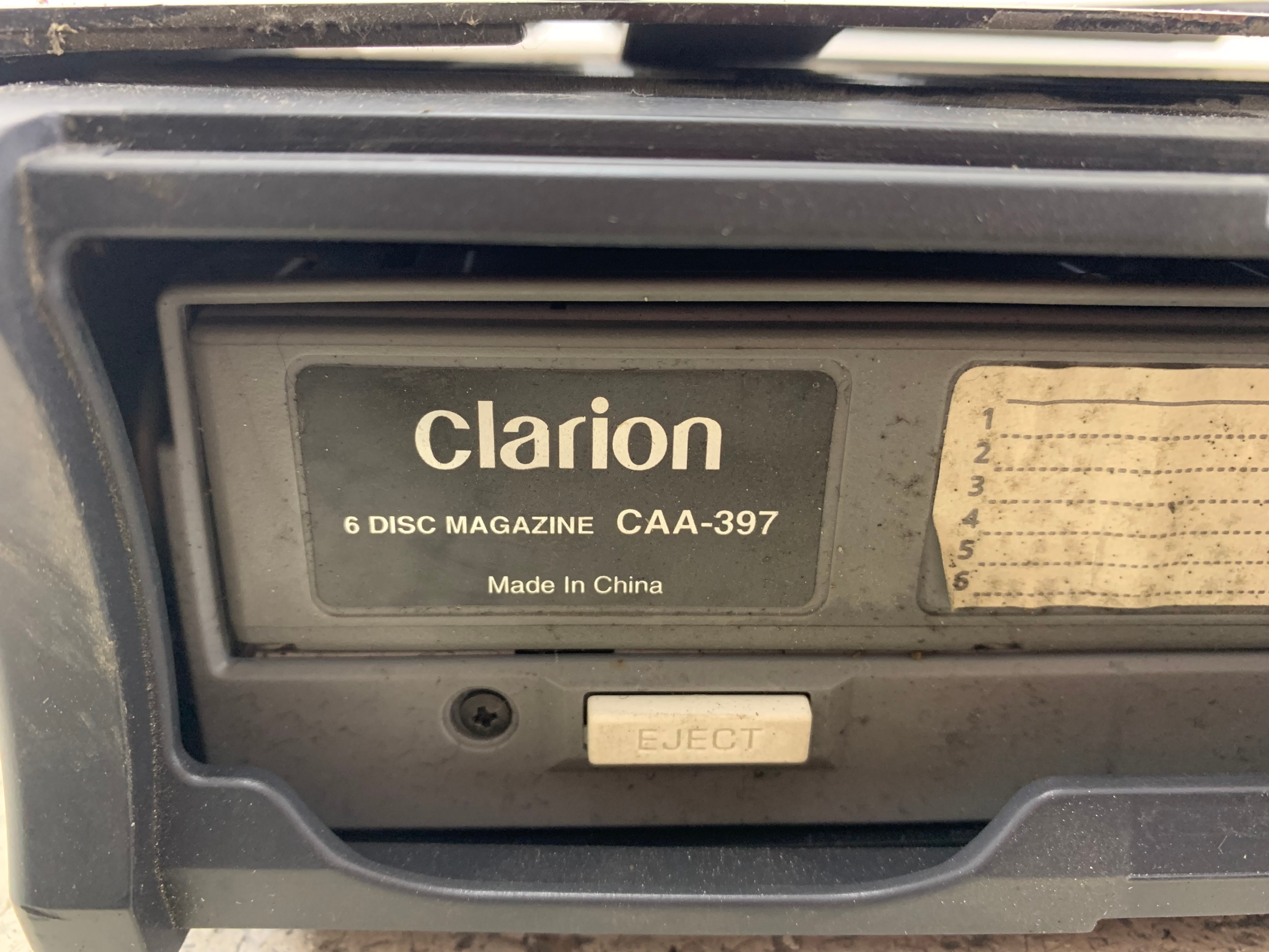 PEUGEOT 607 ZMIENIARKA CD CLARION + MODUŁ PDC 9649604380 - zdjęcie 7