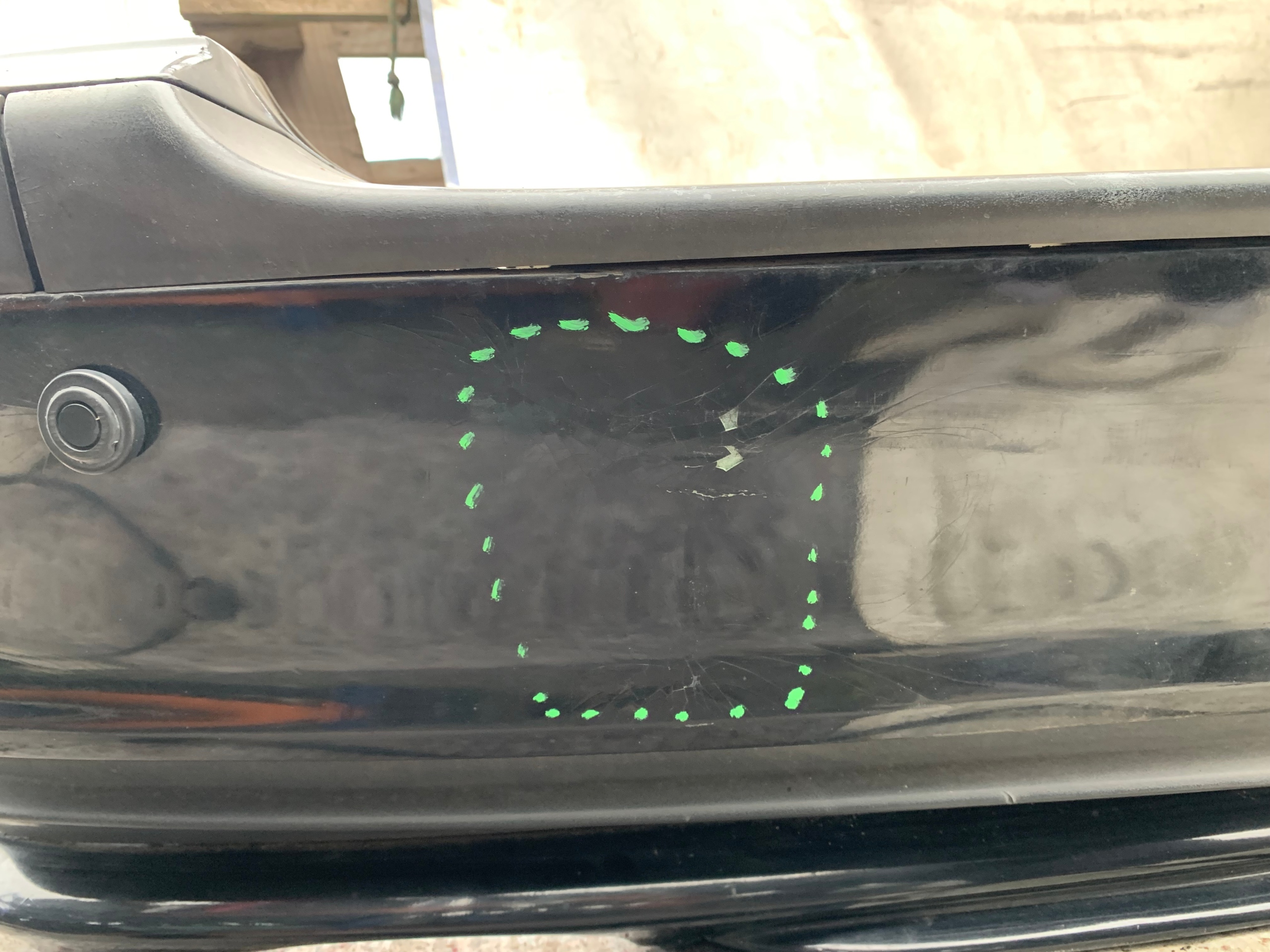 Dodatkowe zdjęcie używanej części: BMW E46 LIFT KOMBI ZDERZAK TYŁ TYLNY PDC SCHWARZ2
