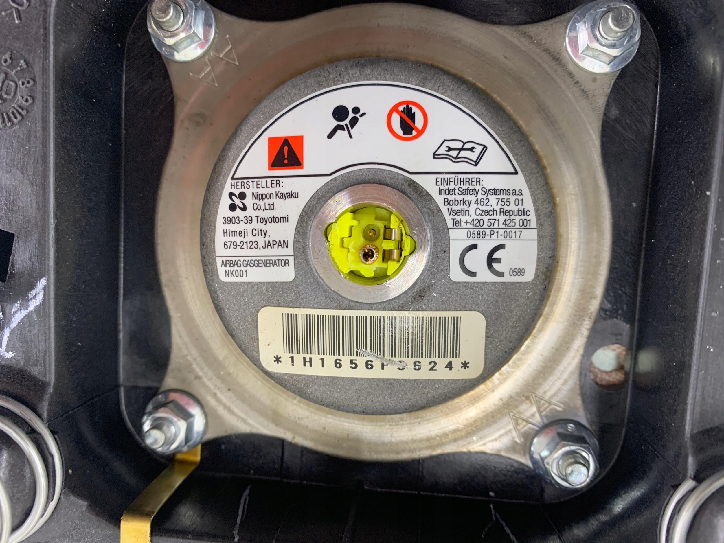 Dodatkowe zdjęcie używanej części: NISSAN TIIDA PODUSZKA POWIETRZNA KIEROWCY AIRBAG