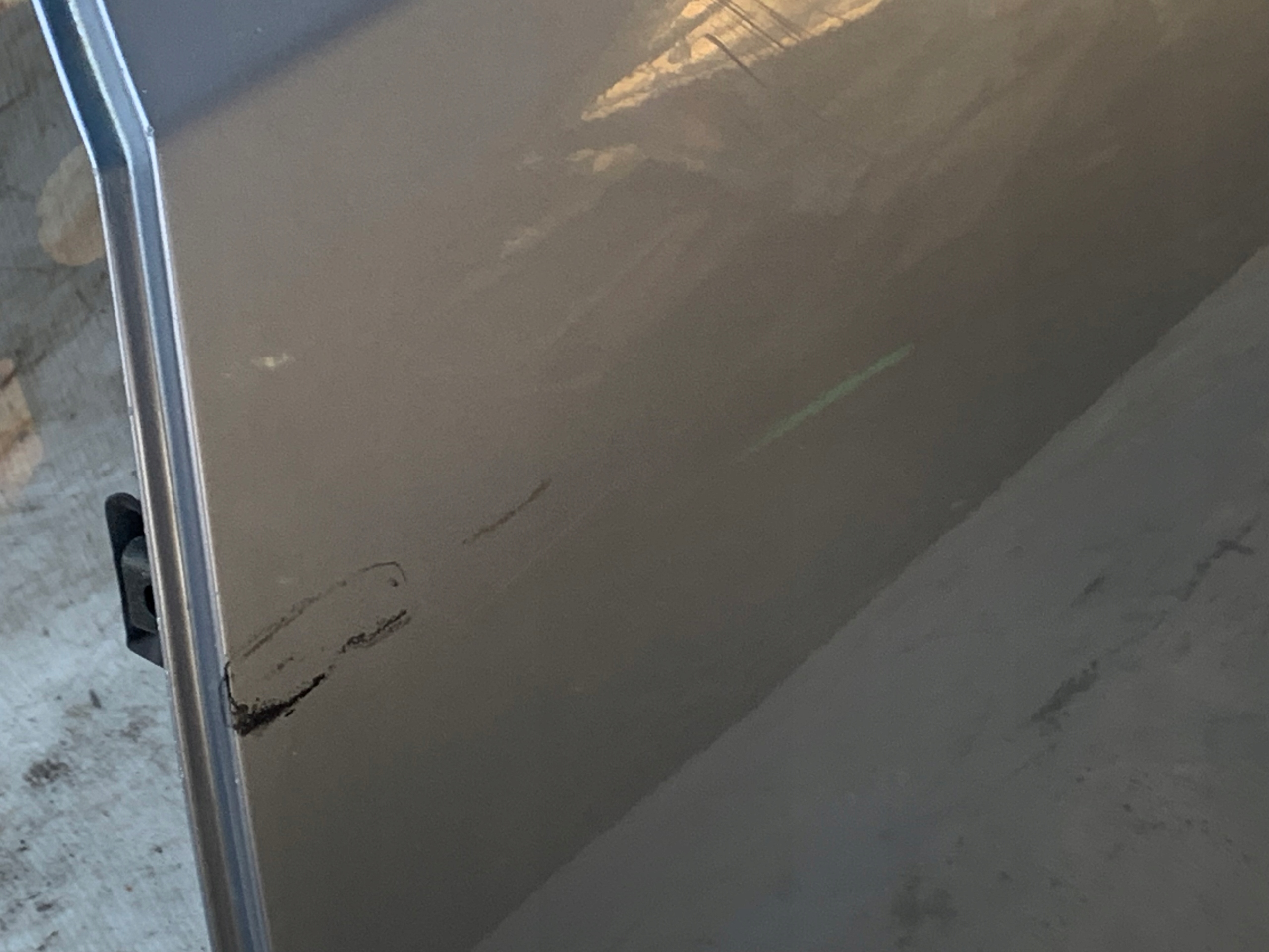 BMW E61 DRZWI LEWY TYŁ SILBERGRAU METALLIC - zdjęcie 3