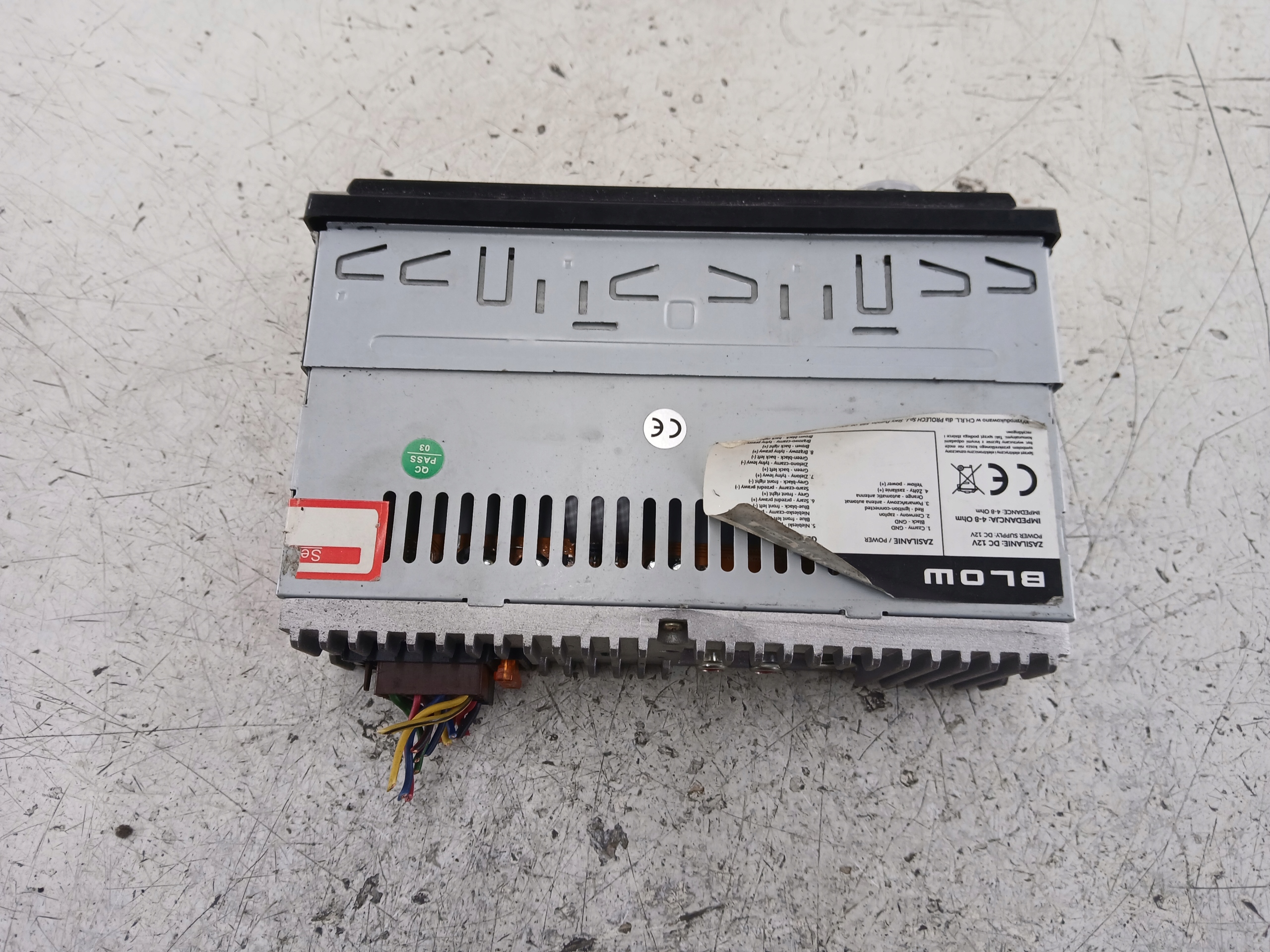 Dodatkowe zdjęcie używanej części: BLOW AVH8626 RADIOODTWARZACZ RADIO USB AUX