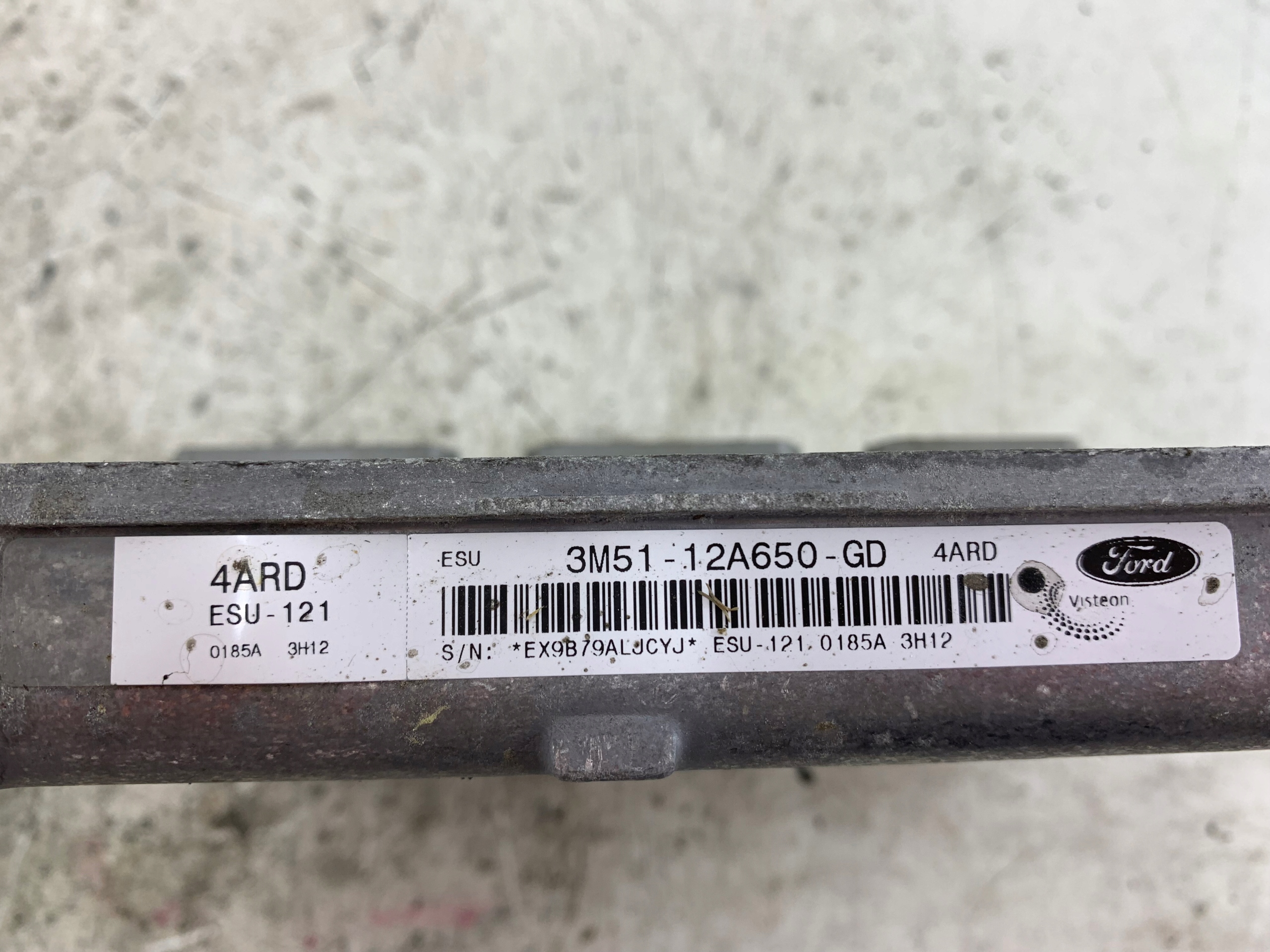 Dodatkowe zdjęcie używanej części: FORD FOCUS C MAX 1.8 STEROWNIK SILNIKA KOMPUTER 3M5112A650GD