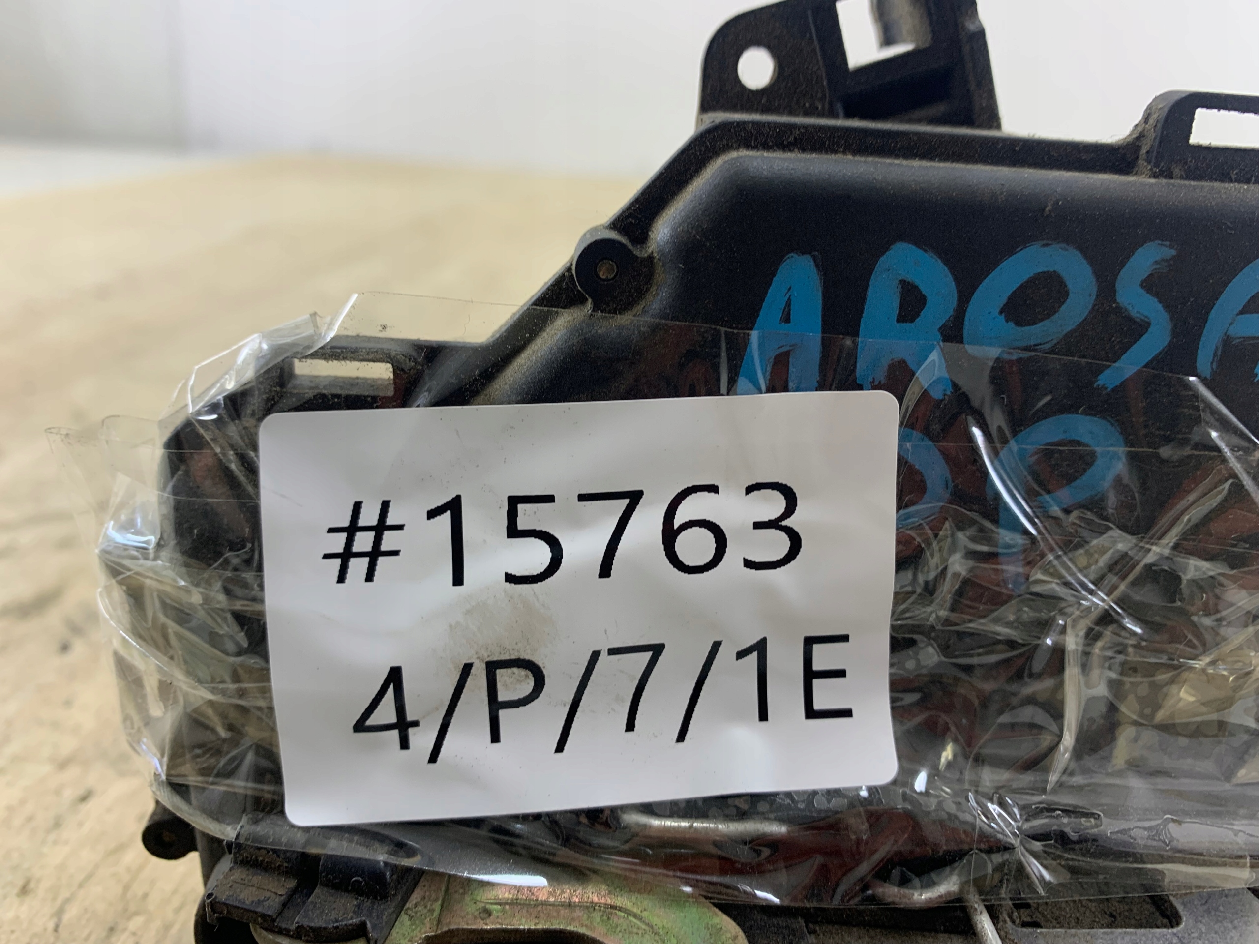 SEAT AROSA ZAMEK DRZWI PRAWY PRZÓD 6X1837014H - zdjęcie 7