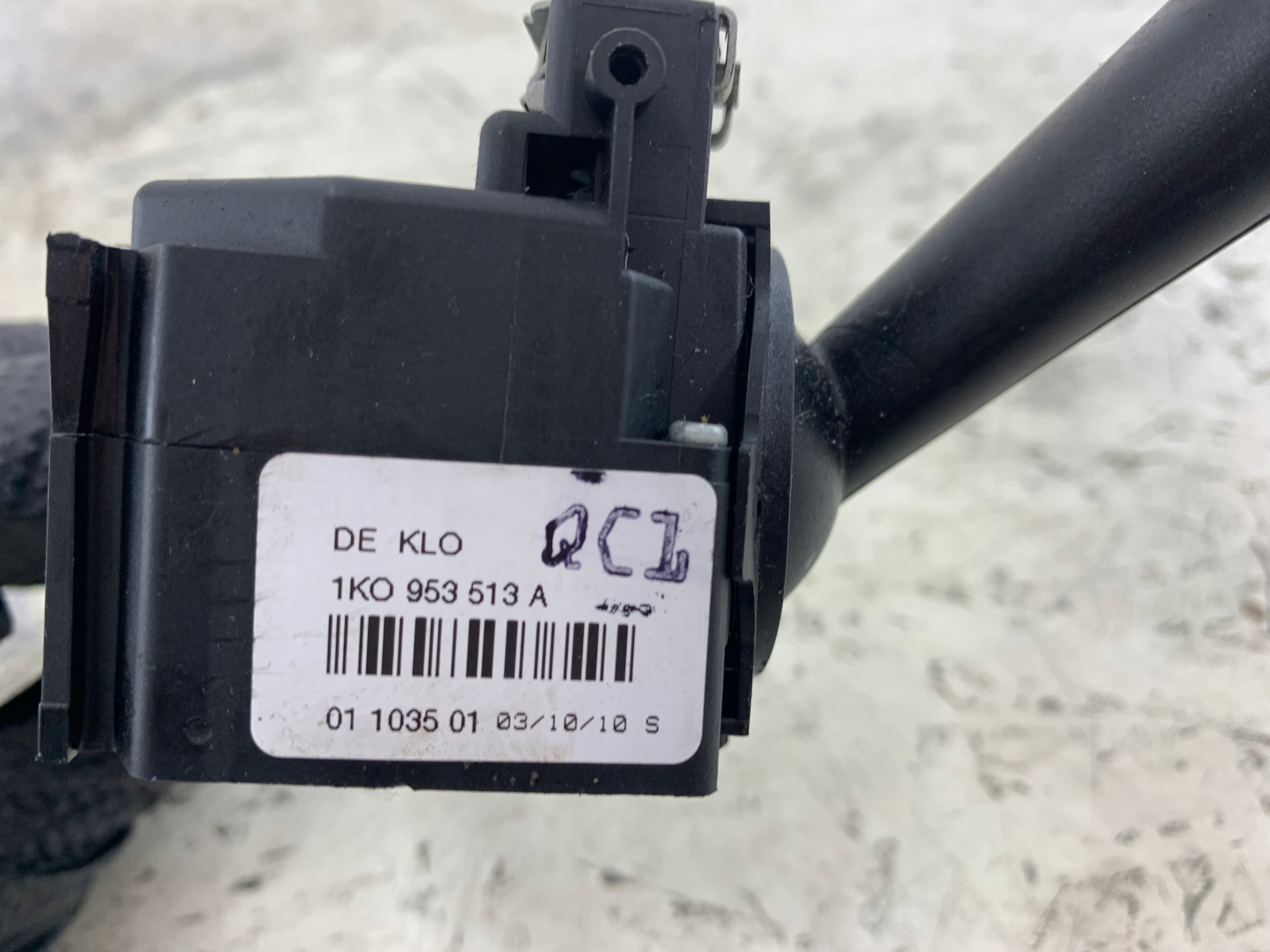 VW TOURAN I PRZEŁĄCZNIK MANETKA KIERUNKOWSKAZÓW 1K0953513A - zdjęcie 9