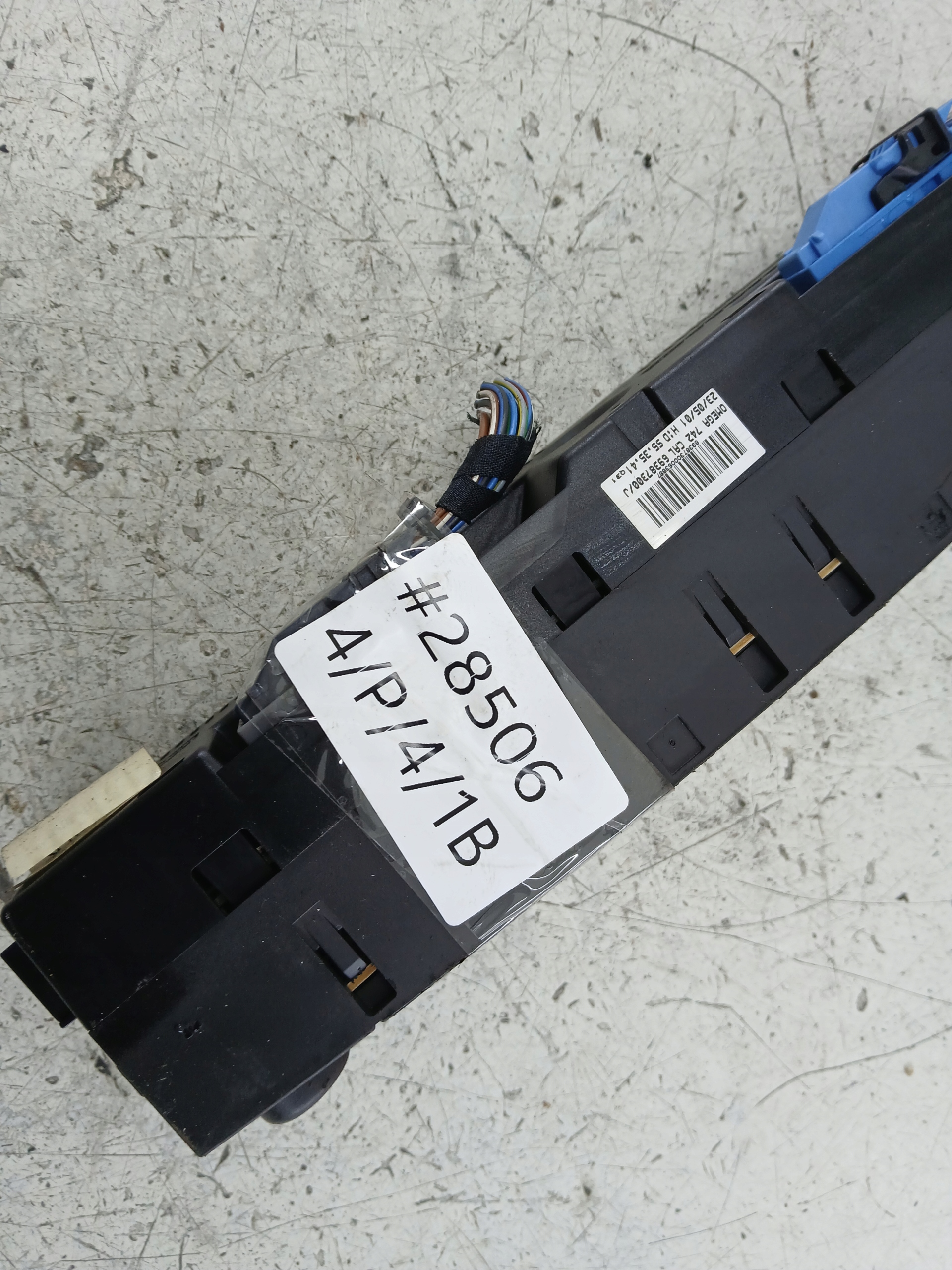 OPEL OMEGA B PANEL KLIMATYZACJI NAWIEWU 69387300 24449468 NR742 - zdjęcie 6