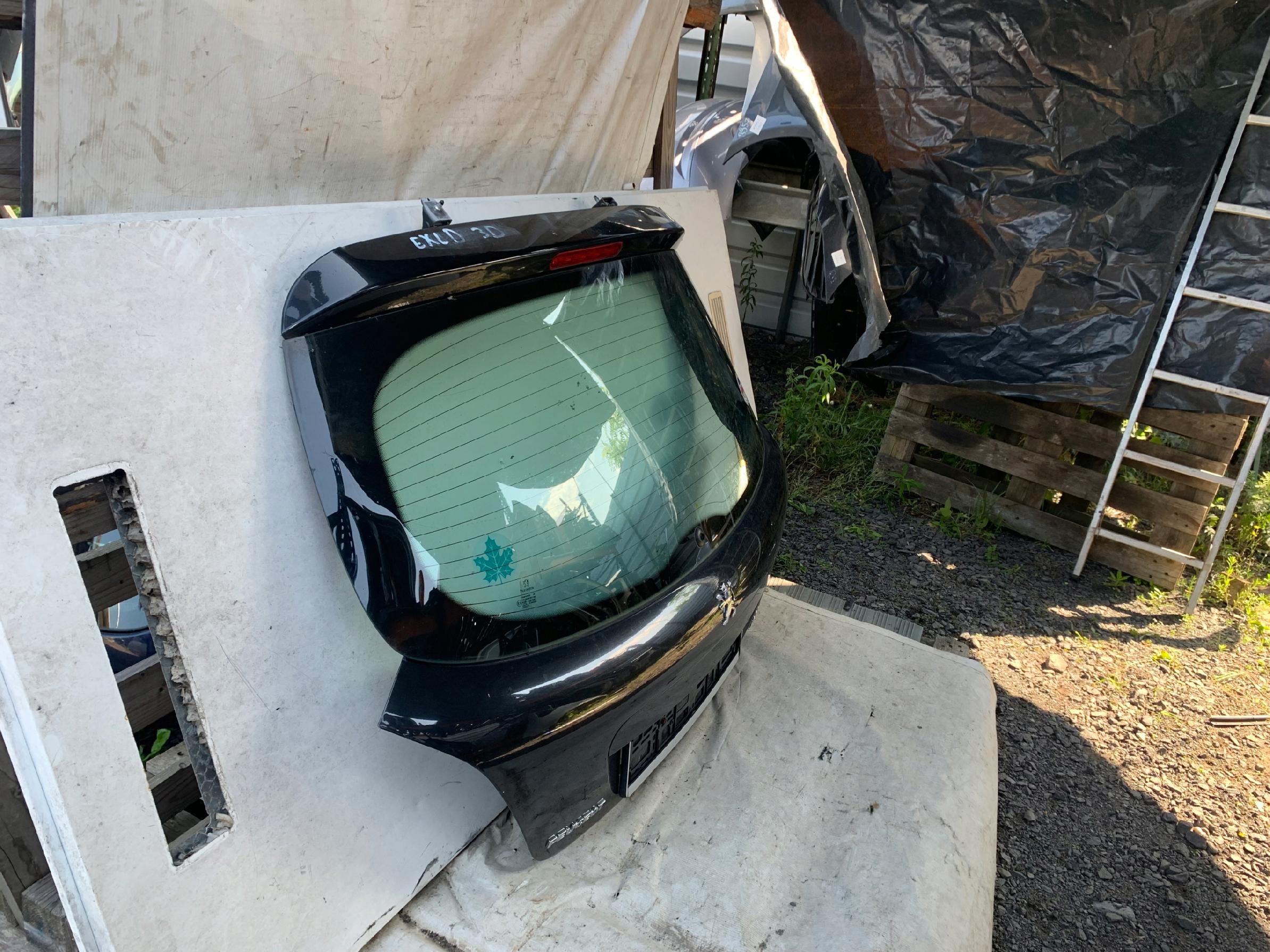 PEUGEOT 207 3D KLAPA BAGAŻNIKA EXLD - zdjęcie 4