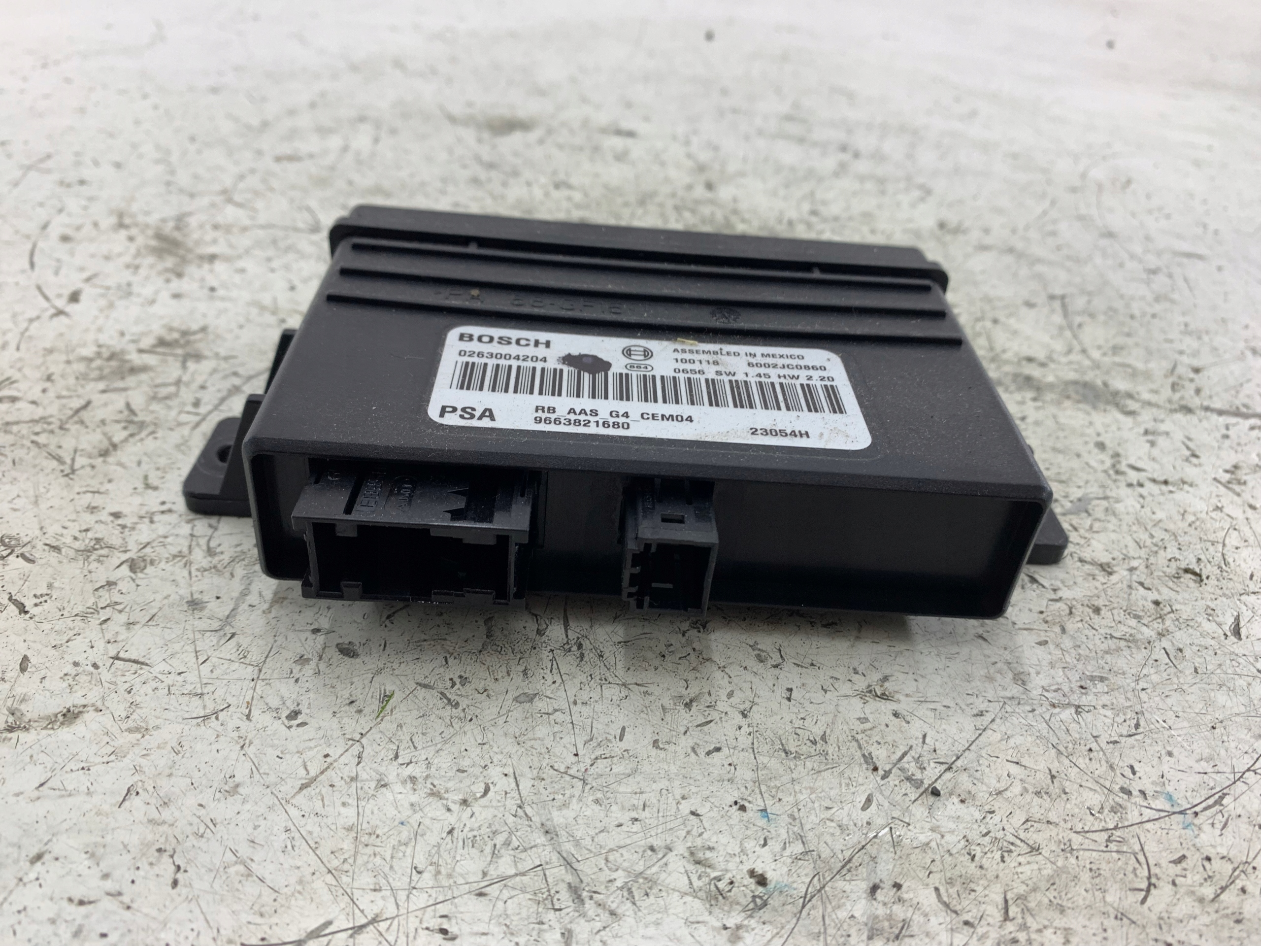 CITROEN C4 PICASSO I MODUŁ STEROWNIK PDC 9663821680 - zdjęcie 3