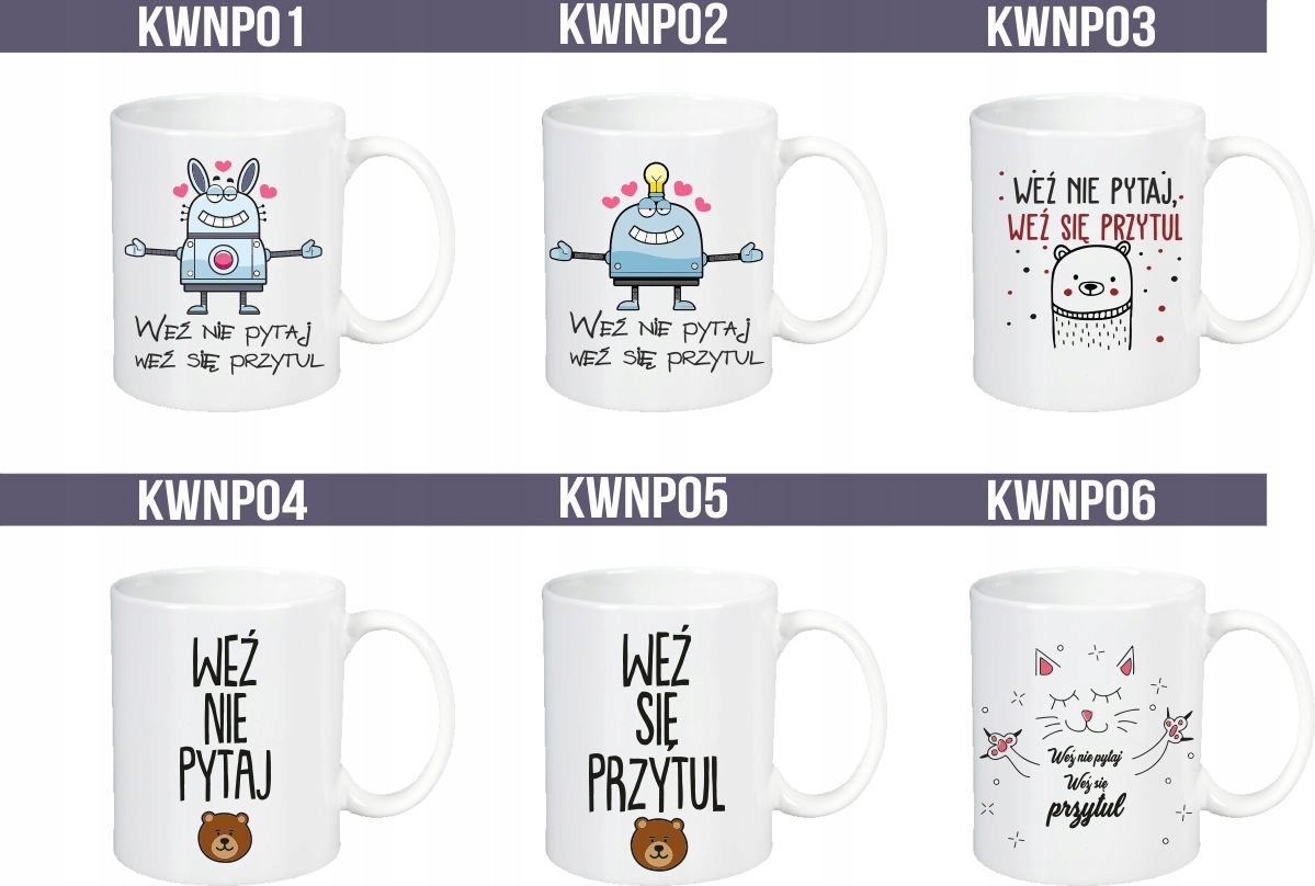 KUBEK WALENTYNKI dla dziewczyny HIT kubki dla par