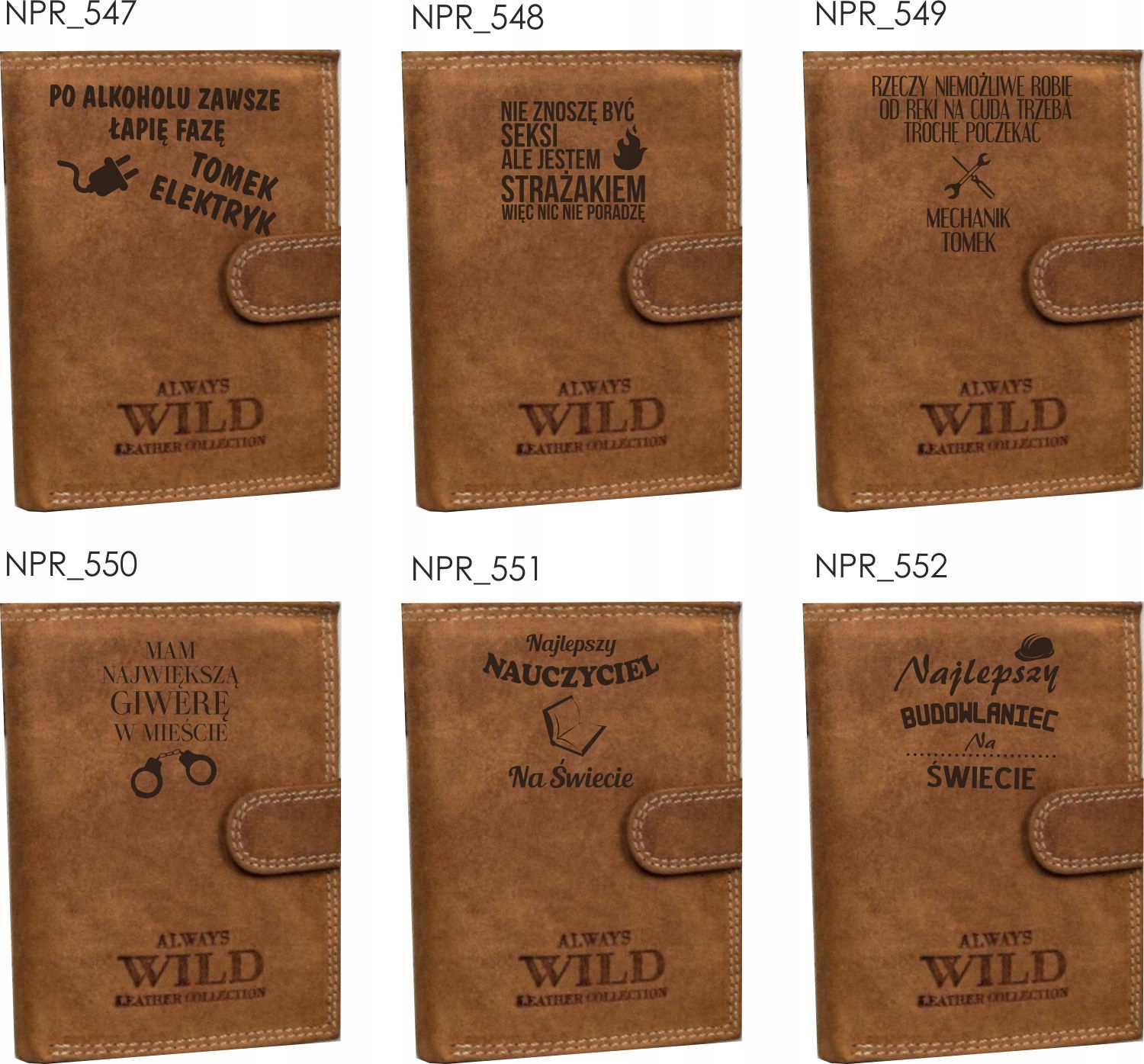 Portfel dla TATY twój tekst imię JAKOŚĆ grawer PL