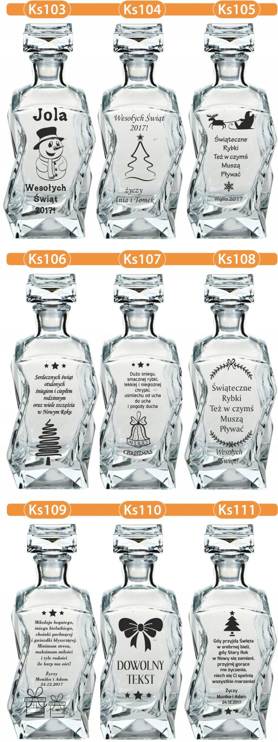 KARAFKA PREZENT dla taty dzień ojca grawer