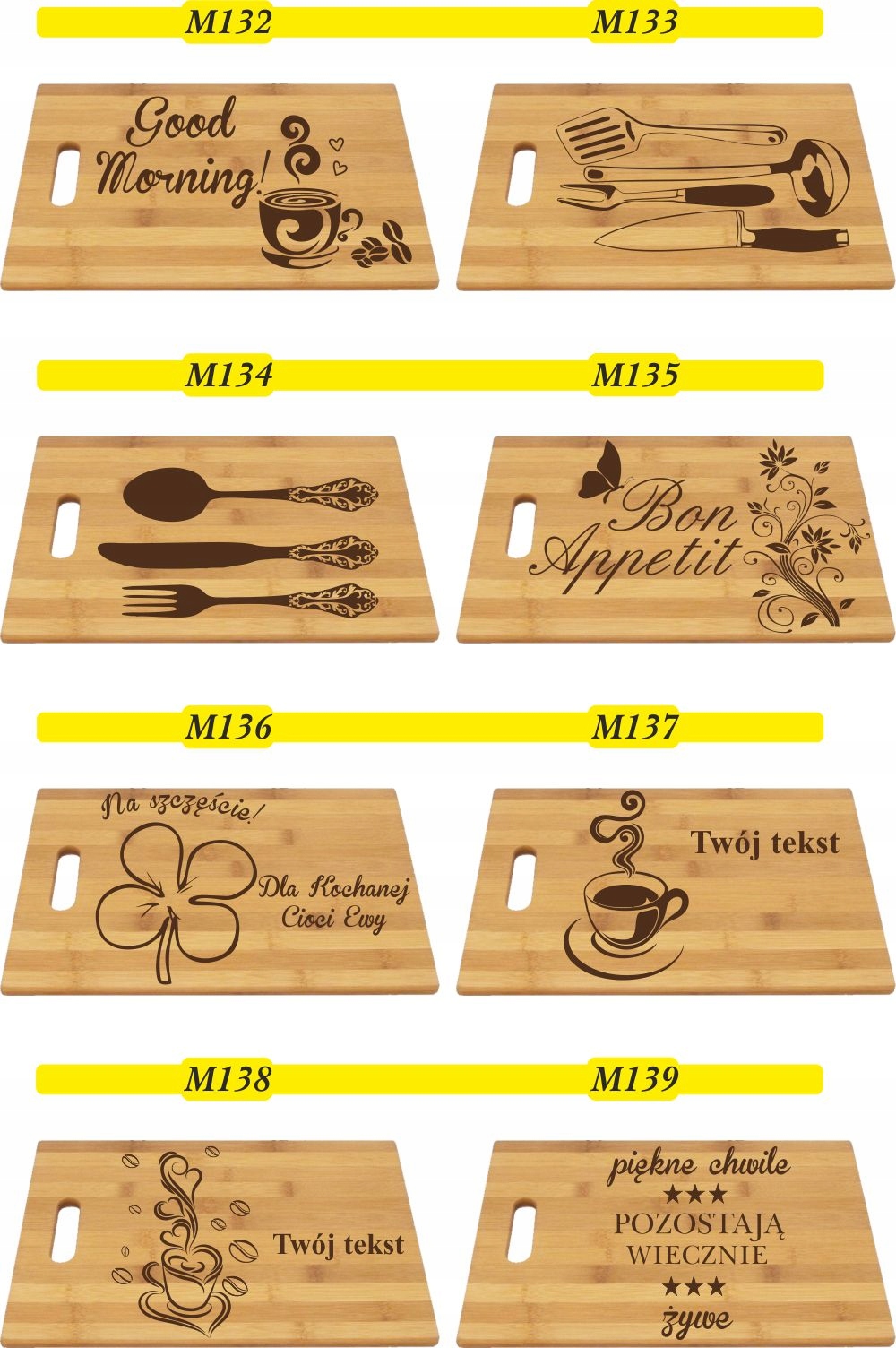 upominek prezent DESKA DO KROJENIA DLA BABCI