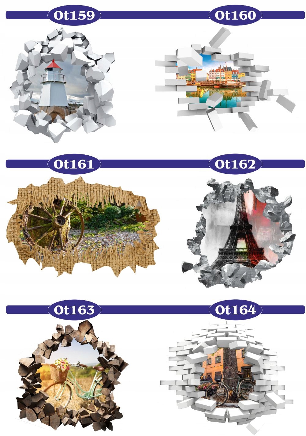 Naklejka samoprzylepna efekt 3D Statua Wolności