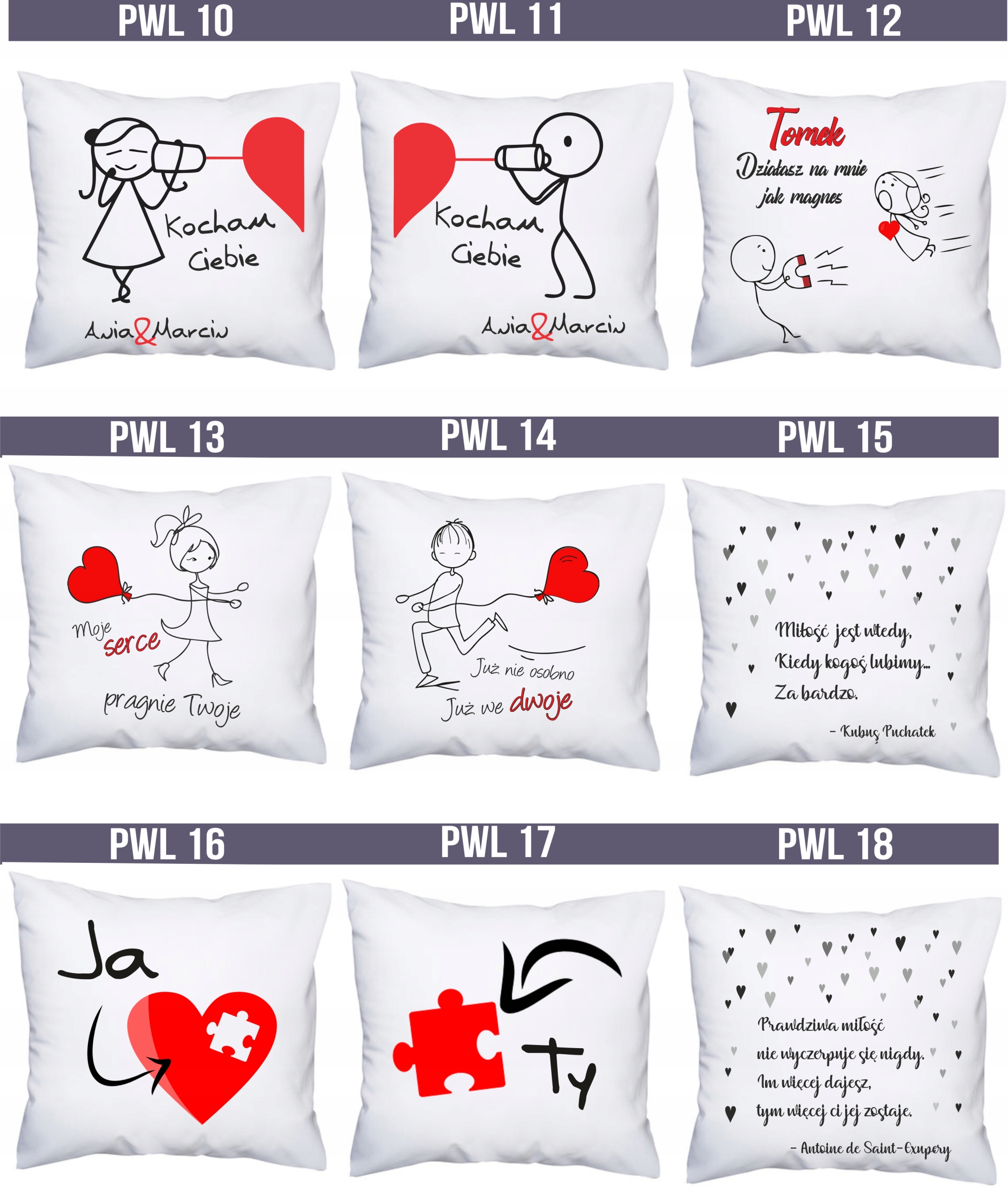 FOTO PODUSZKA WALENTYNKI 2019 dla ukochanej HIT!