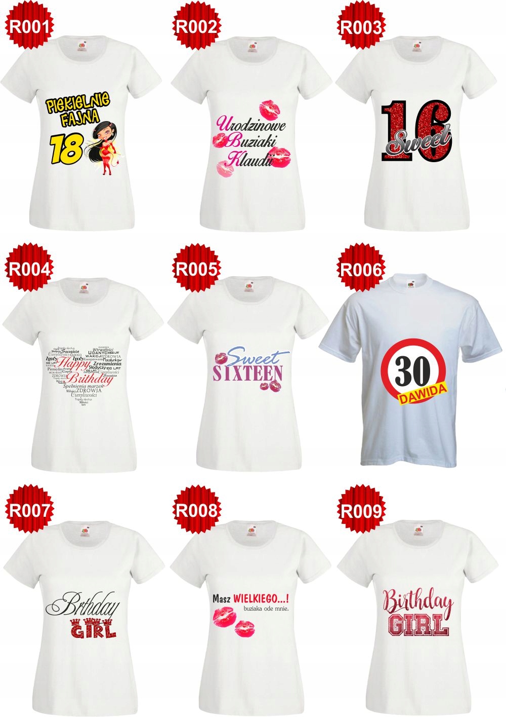 ŚMIESZNA KOSZULKA T-SHIRT 40 LAT TO NIE WIEK