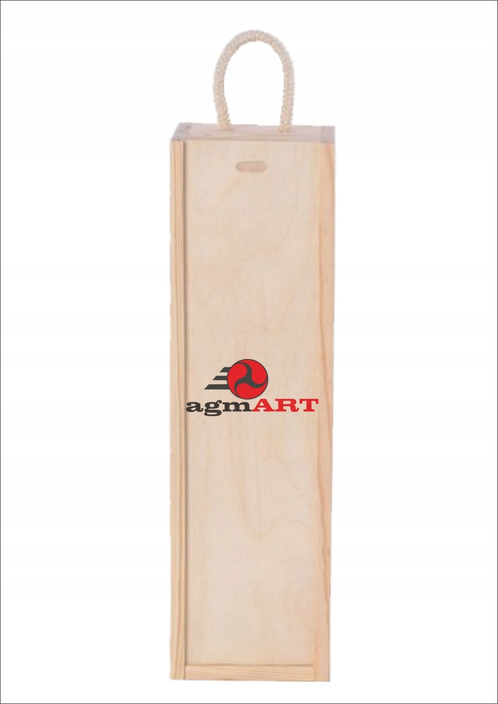 Skrzynki na wino z grawerem logo gadżety 10 sztuk