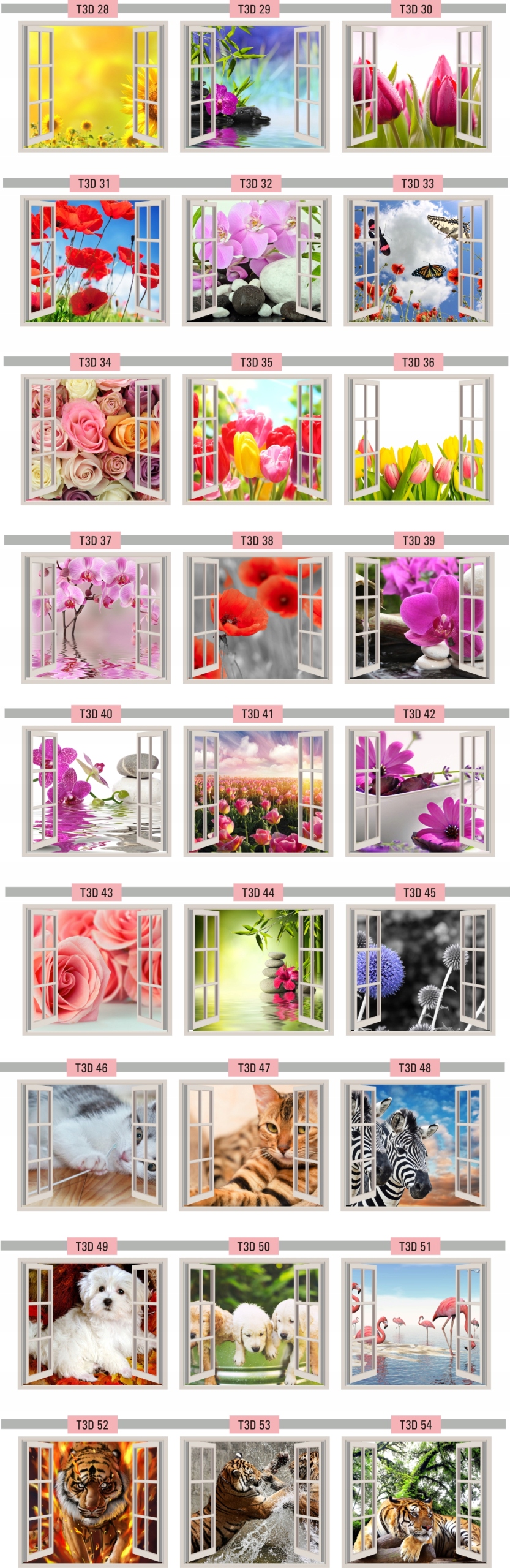 FOTOTAPETA 3D OKNO widok most kładka las drzewa