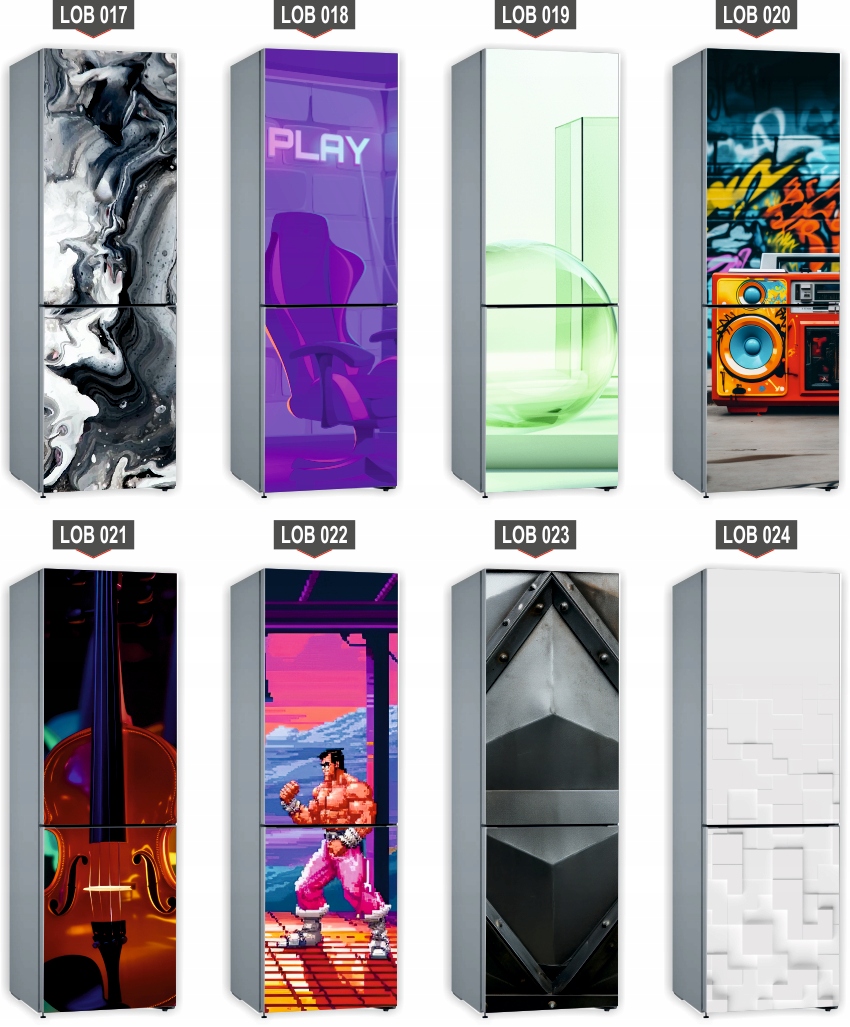 Mata magnetyczna magnes ozdobny na lodówkę abstrakcyjne kolorowe warkocze