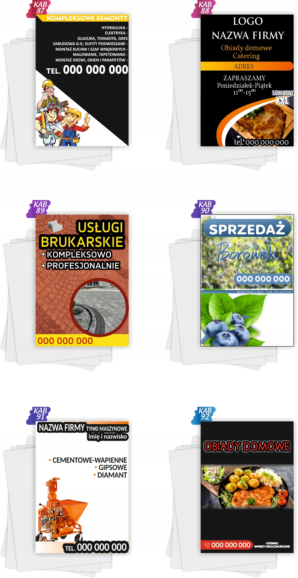 Ulotki A5 reklamowe firmowe 1000szt projekt w cenie SPRZEDAŻ JAJ