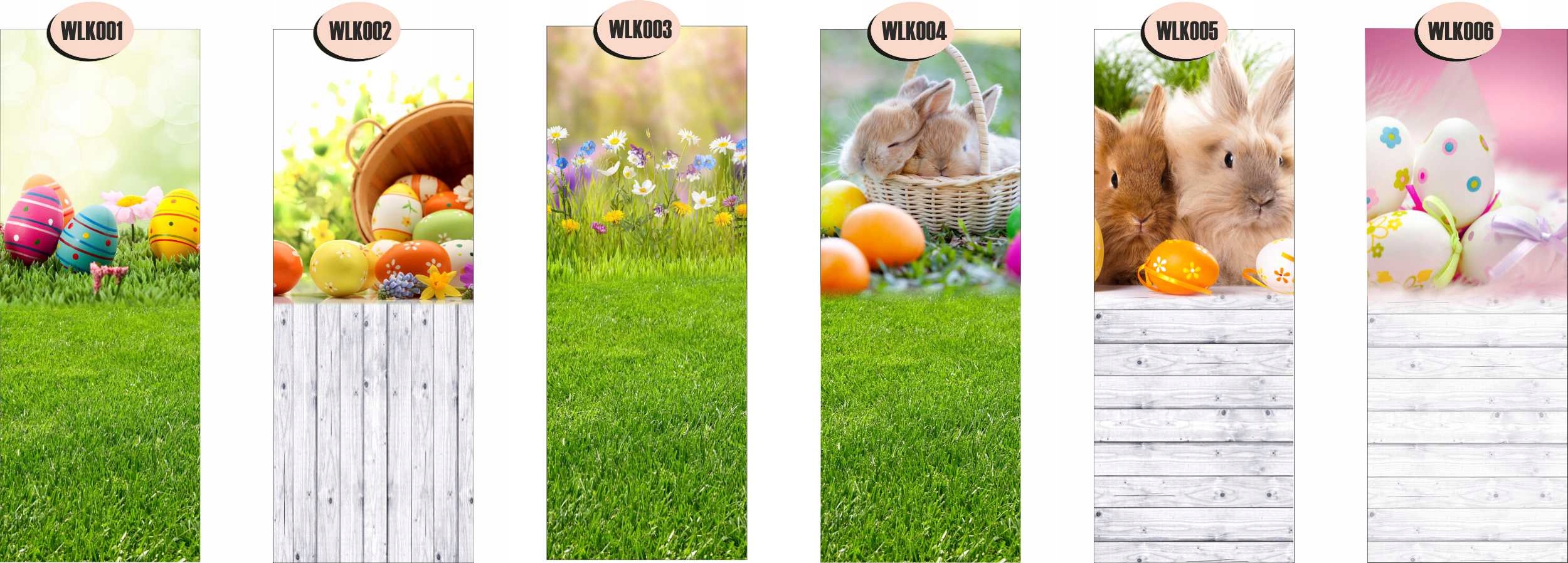 TŁO FOTOGRAFICZNE ścianka Wielkanoc święta 1,5x4m
