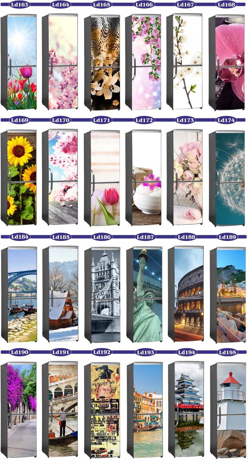 Mata magnetyczna magnes na lodówkę 500 wzorów!