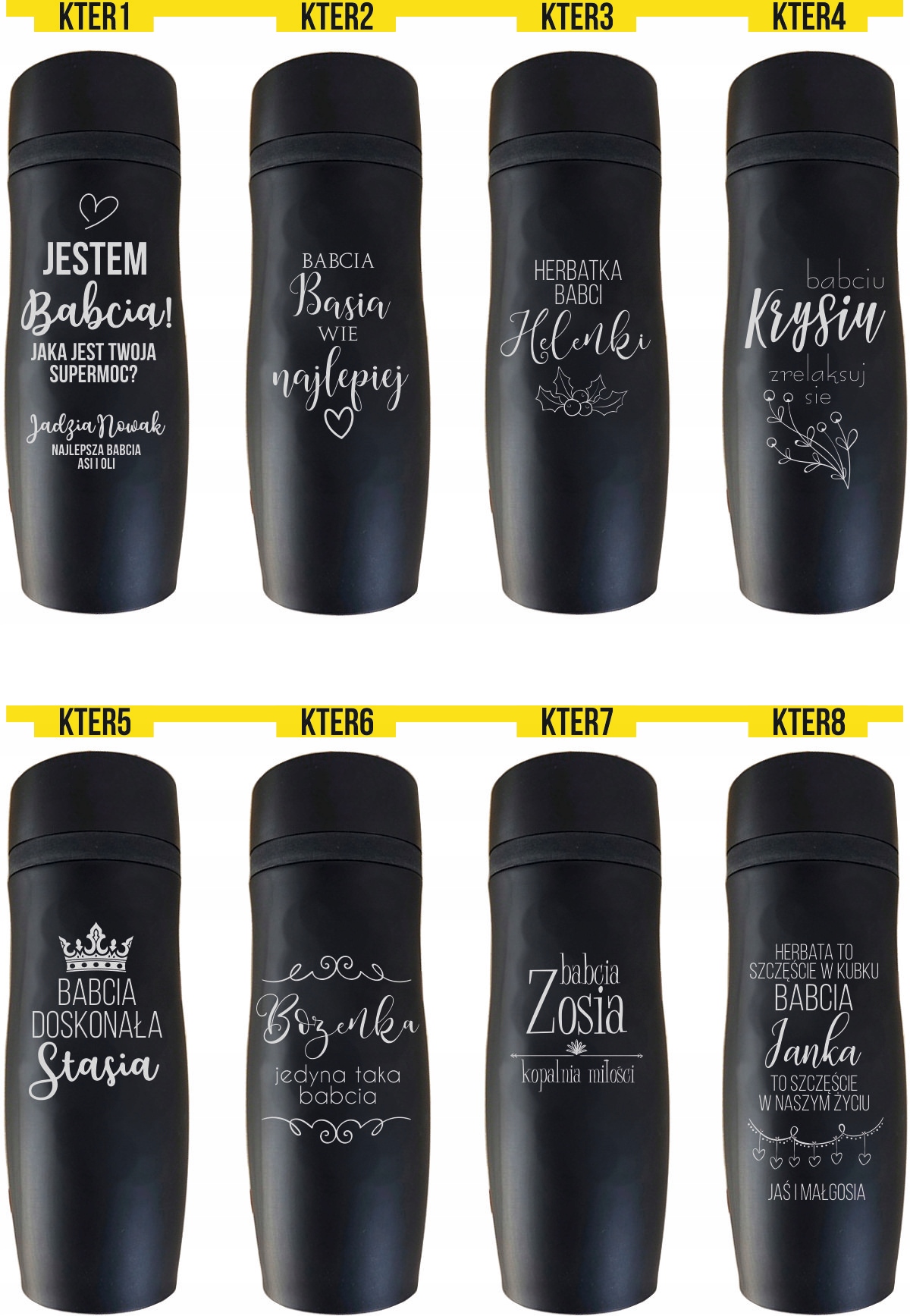 Kubek termiczny prezent na DZIEŃ KOBIET z imieniem