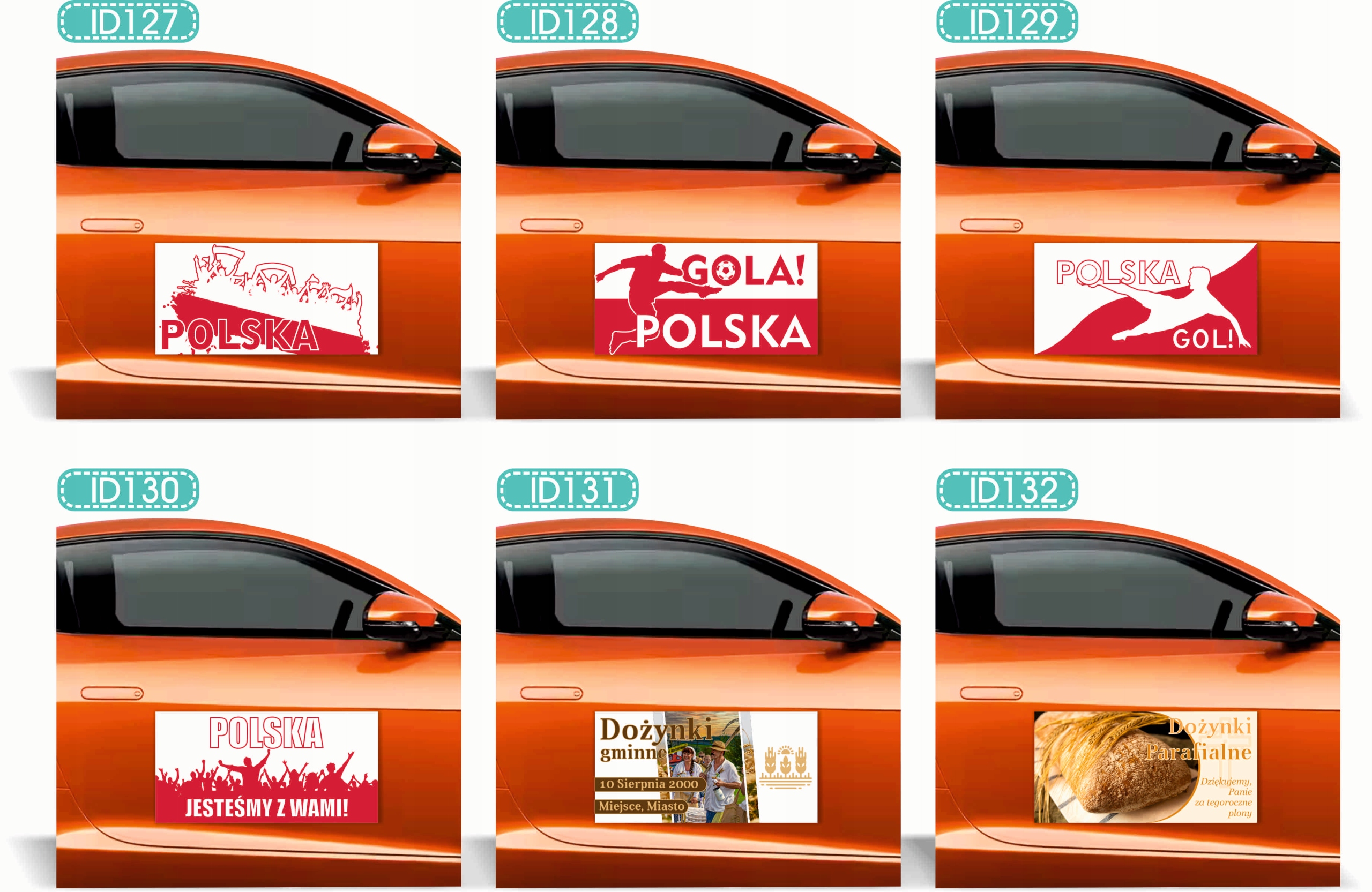 Magnes na samochód reklama magnetyczna 60x30 cm pomoc drogowa LAWETA