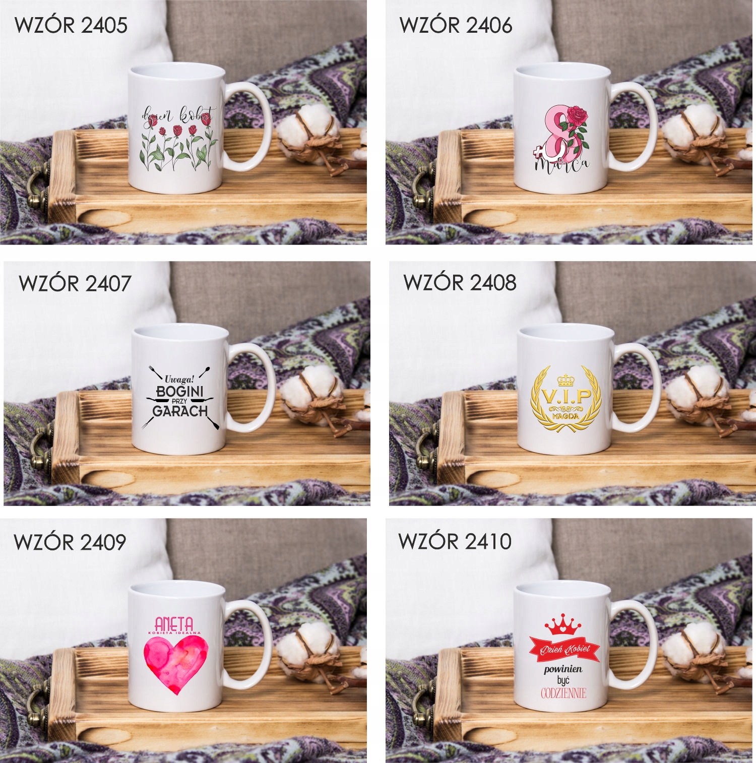 Kubek z imieniem PREZENT KOBIETA SUKCESU