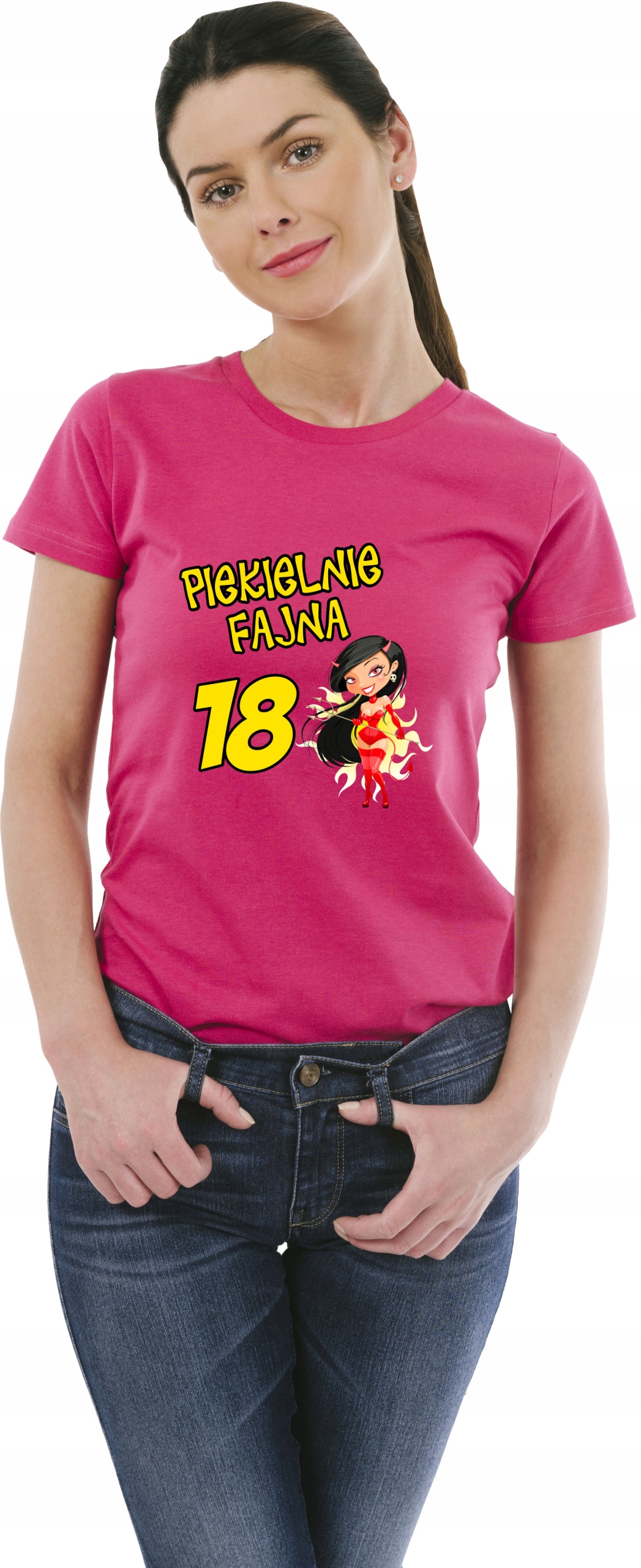 KOSZULKA DLA DZIEWCZYNY PREZENT NA 18 URODZINY